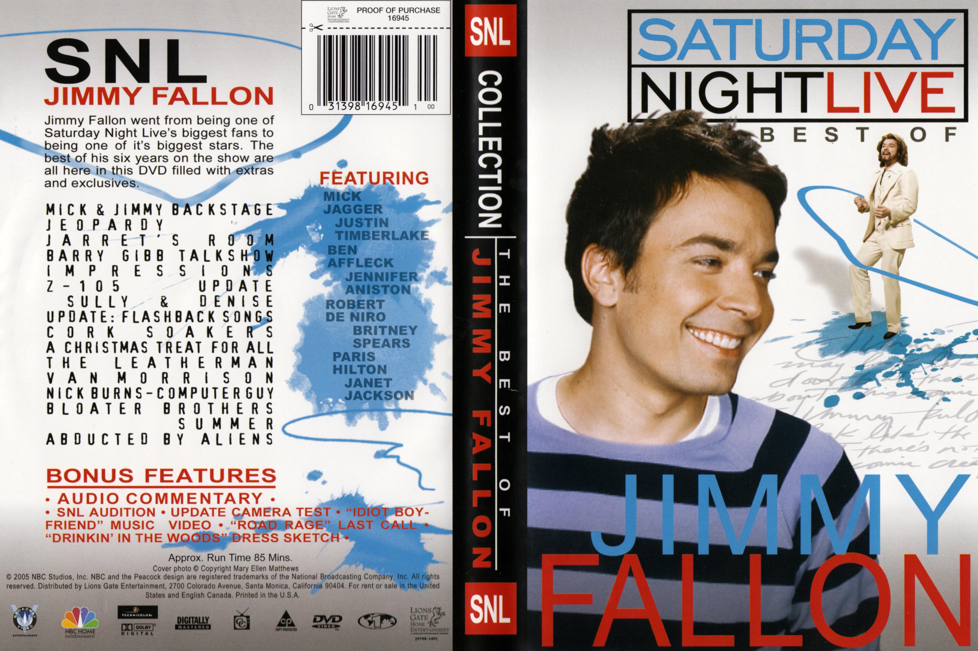 Jaquette DVD Saturday night live - Jimmy Fallon
