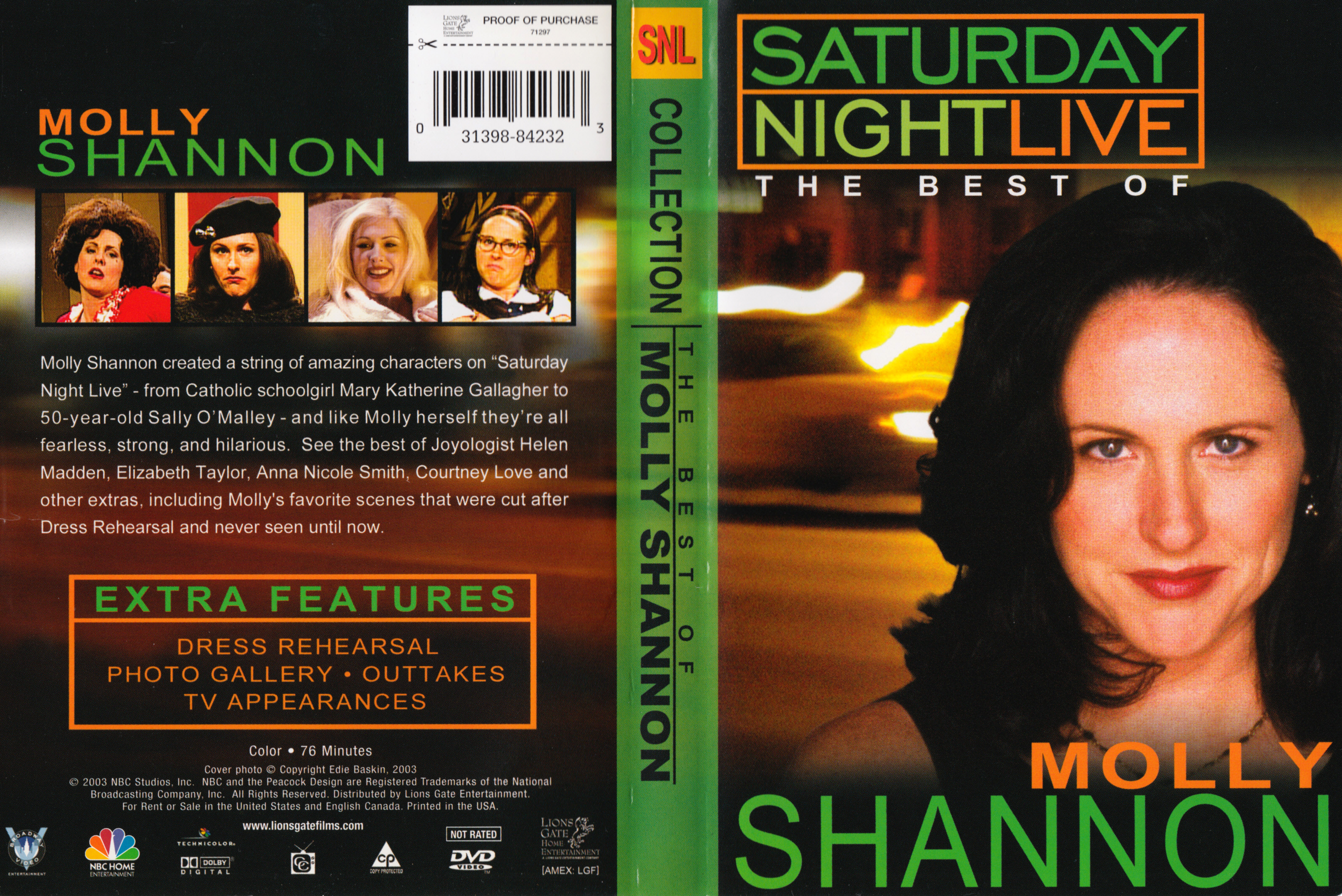 Jaquette DVD Saturday night live - Molly Shannon
