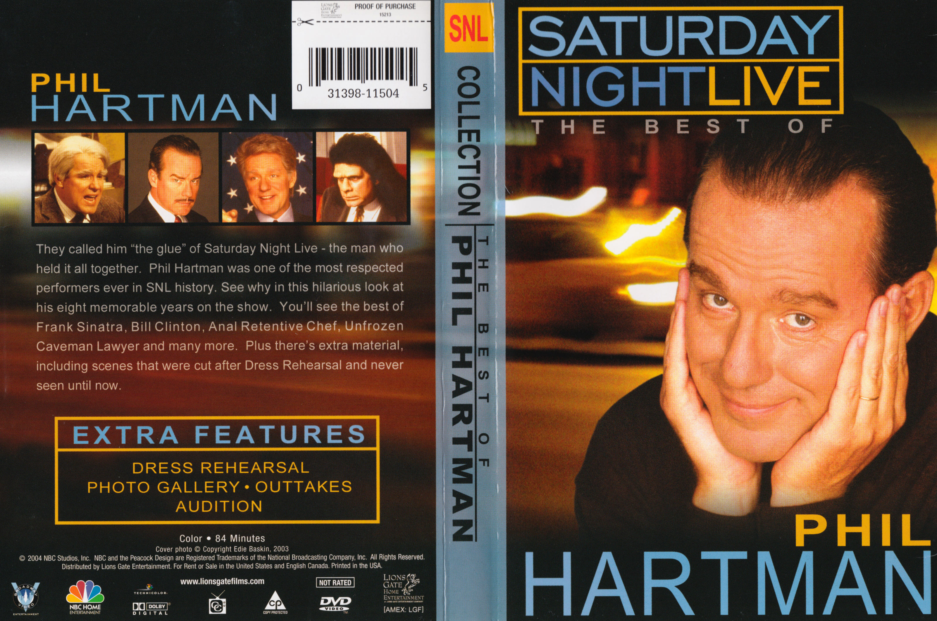 Jaquette DVD Saturday night live - Phil Hartman