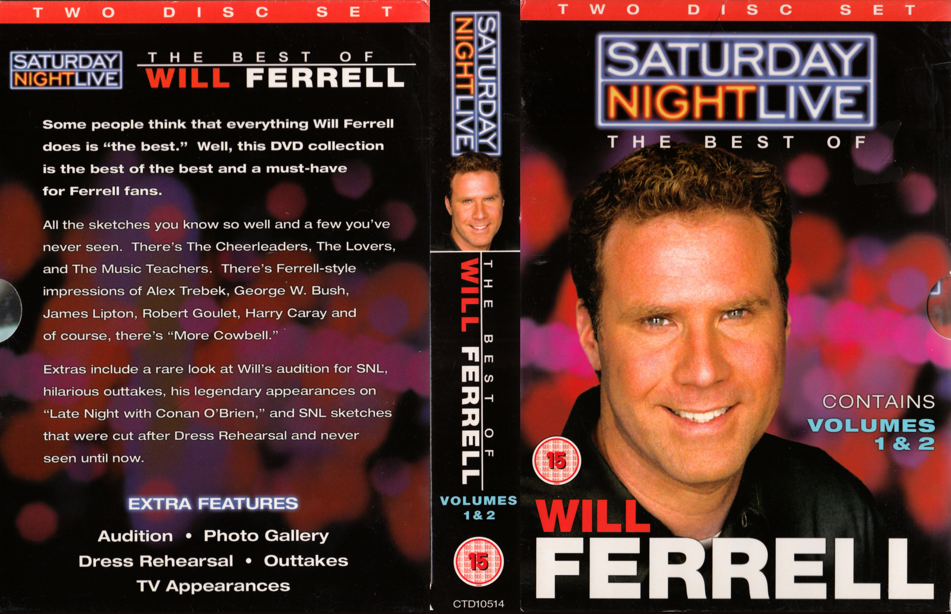 Jaquette DVD Saturday night live - Will Ferrell