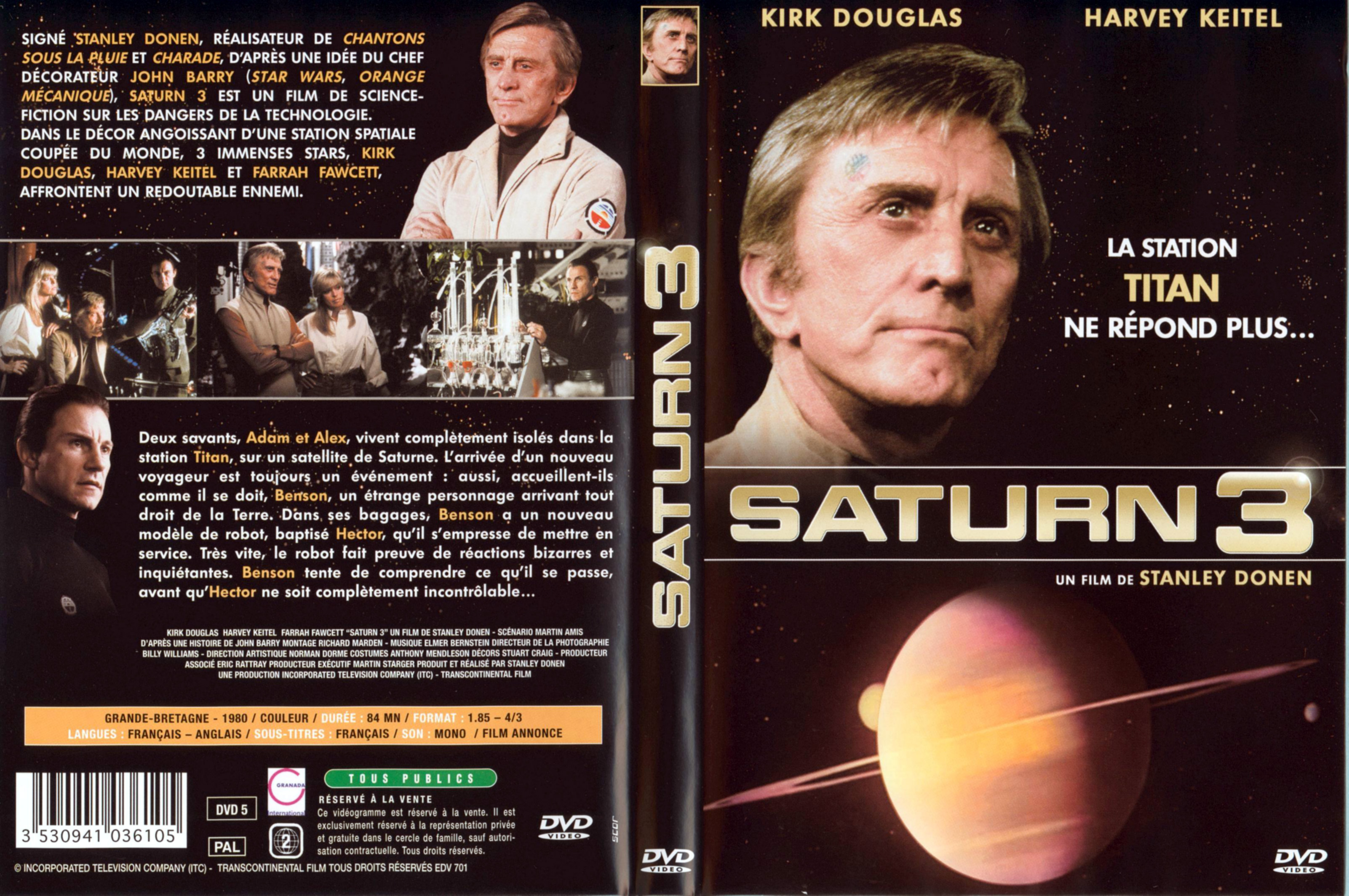 Jaquette DVD Saturn 3