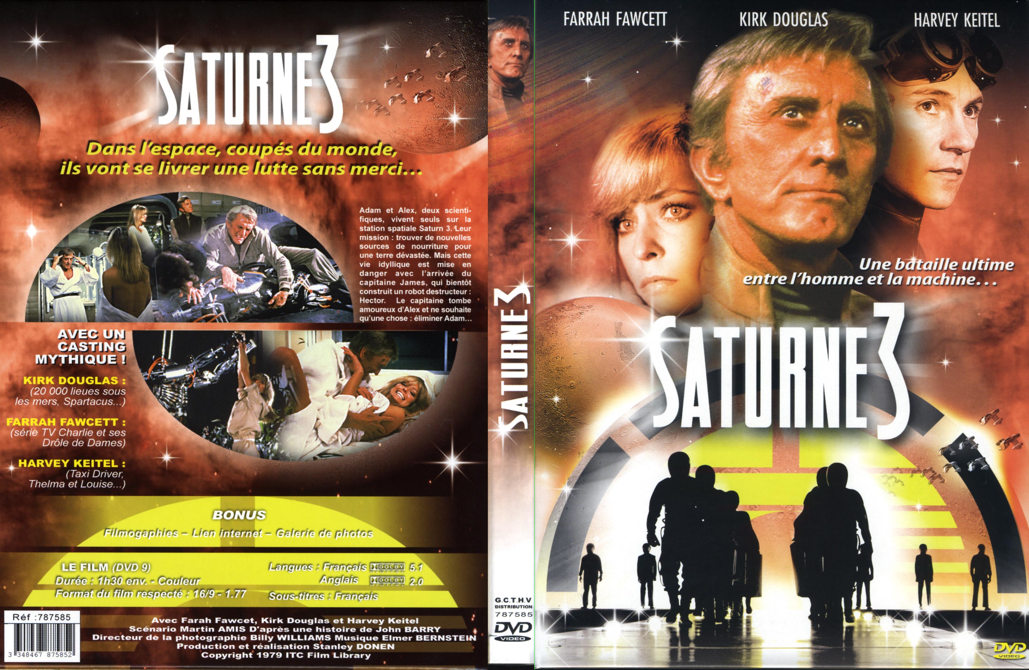 Jaquette DVD Saturn 3 v3