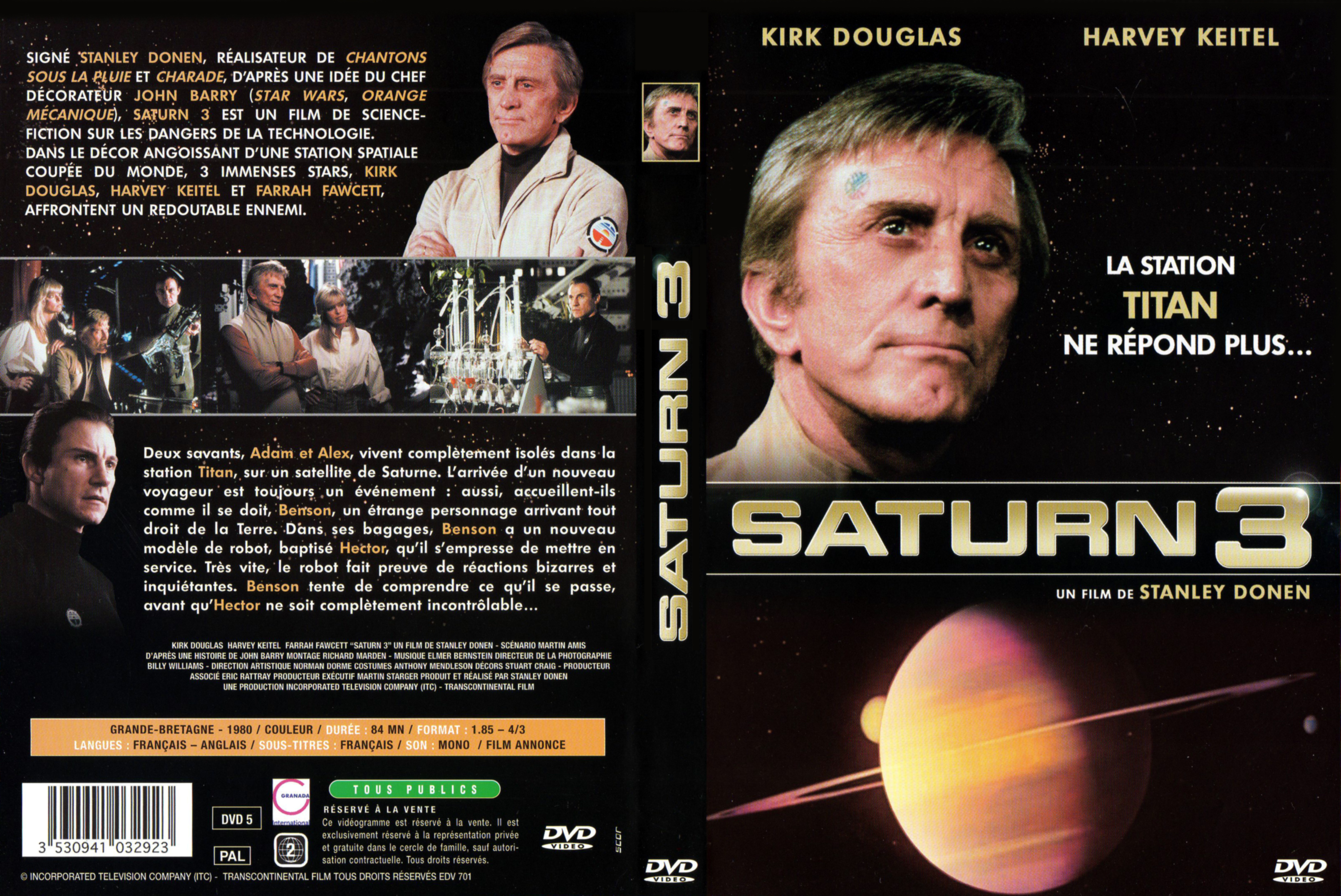 Jaquette DVD Saturne 3 v2