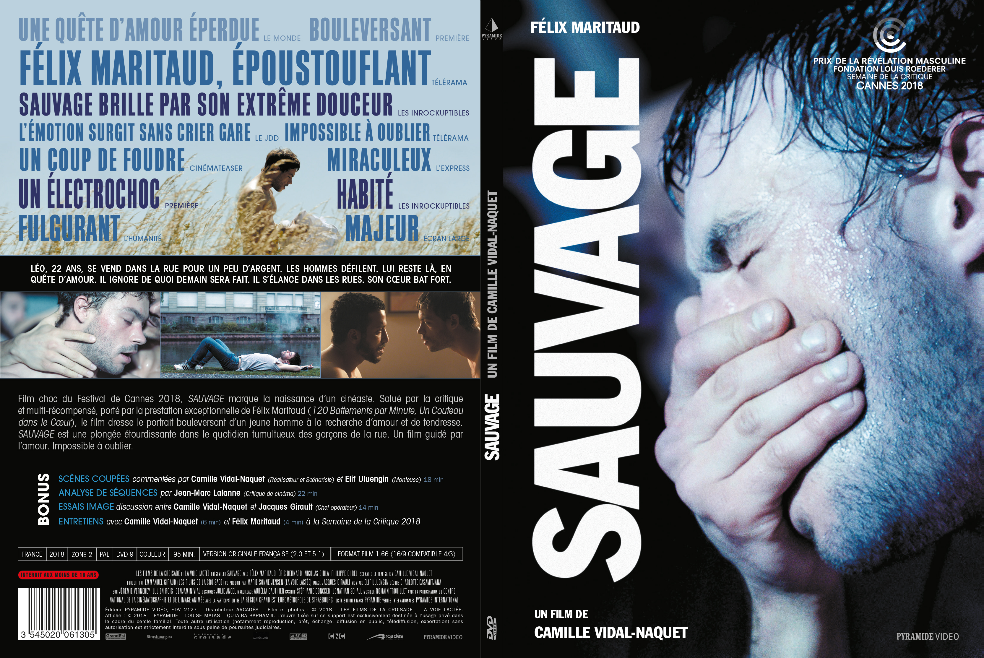 Jaquette DVD Sauvage
