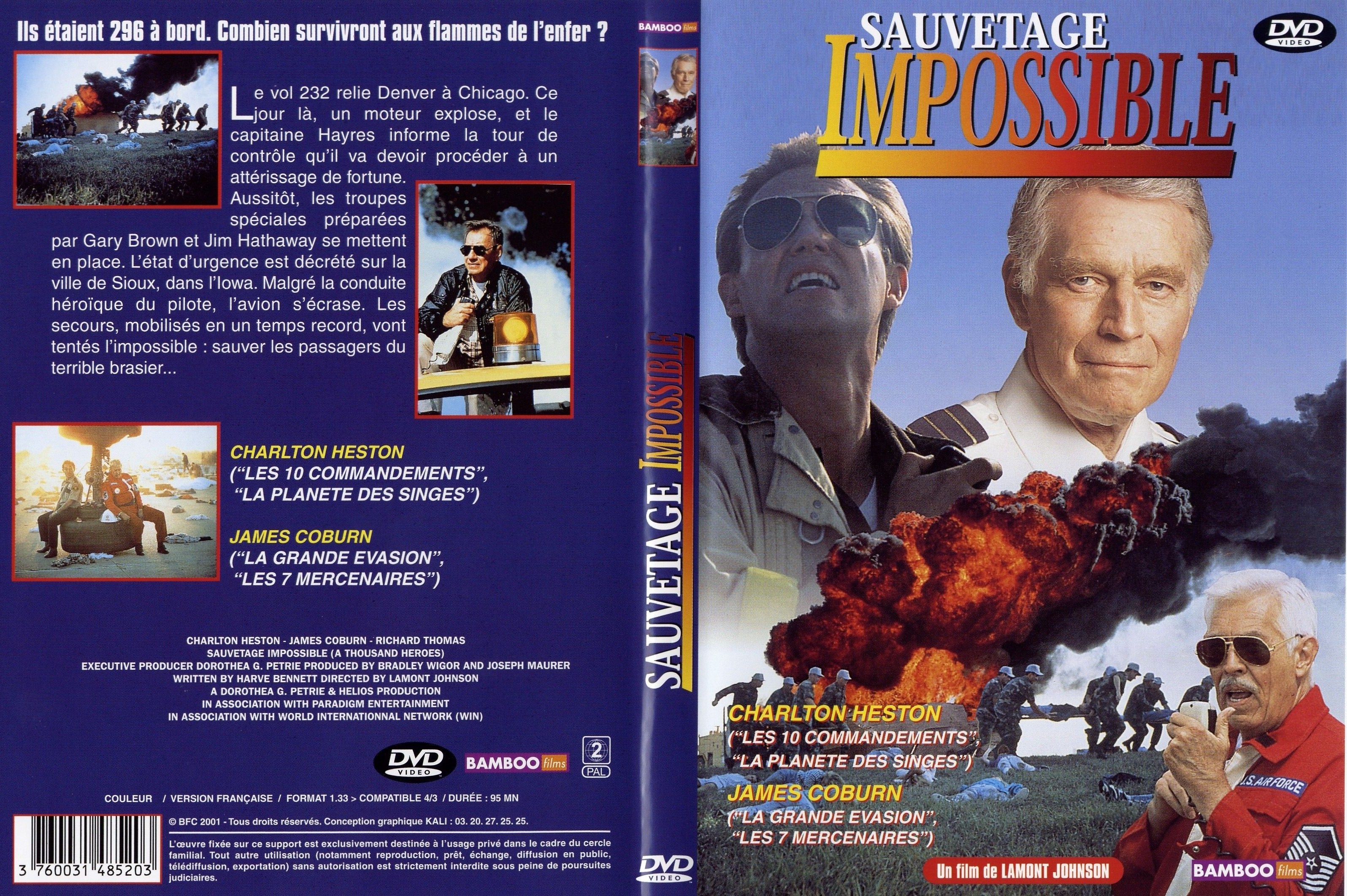 Jaquette DVD Sauvetage impossible