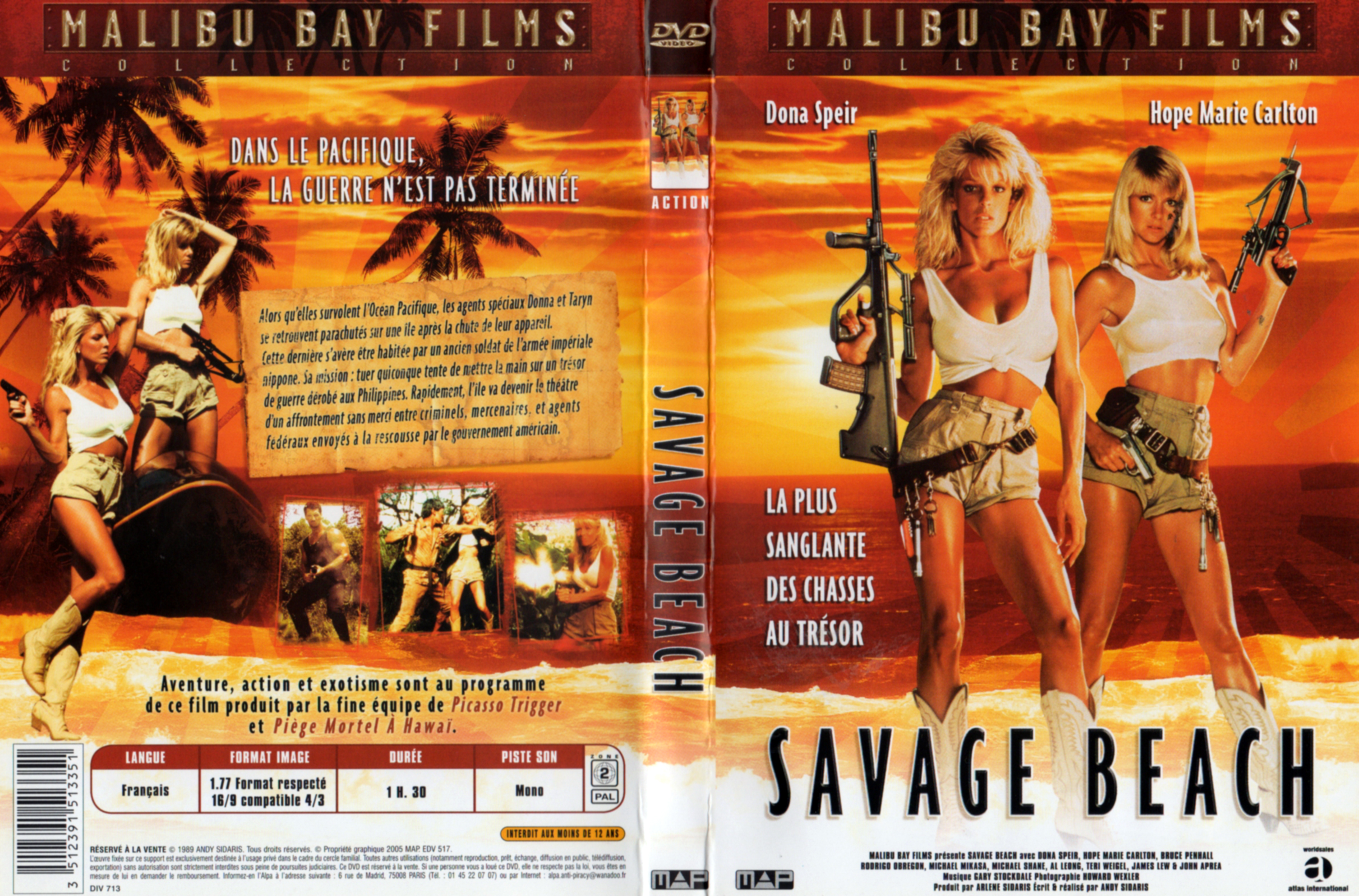 Jaquette DVD Savage beach