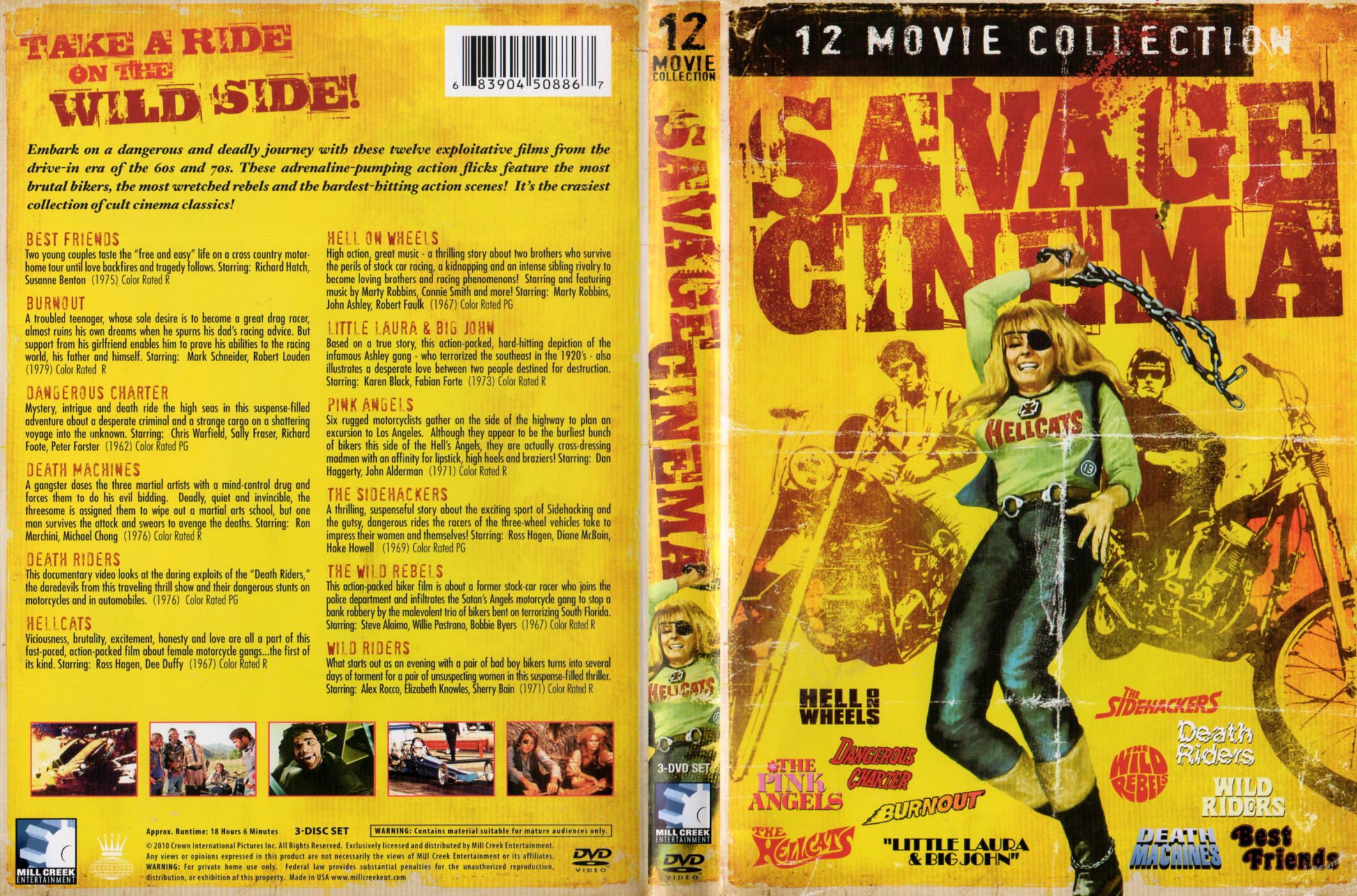 Jaquette DVD Savage cinma Zone 1