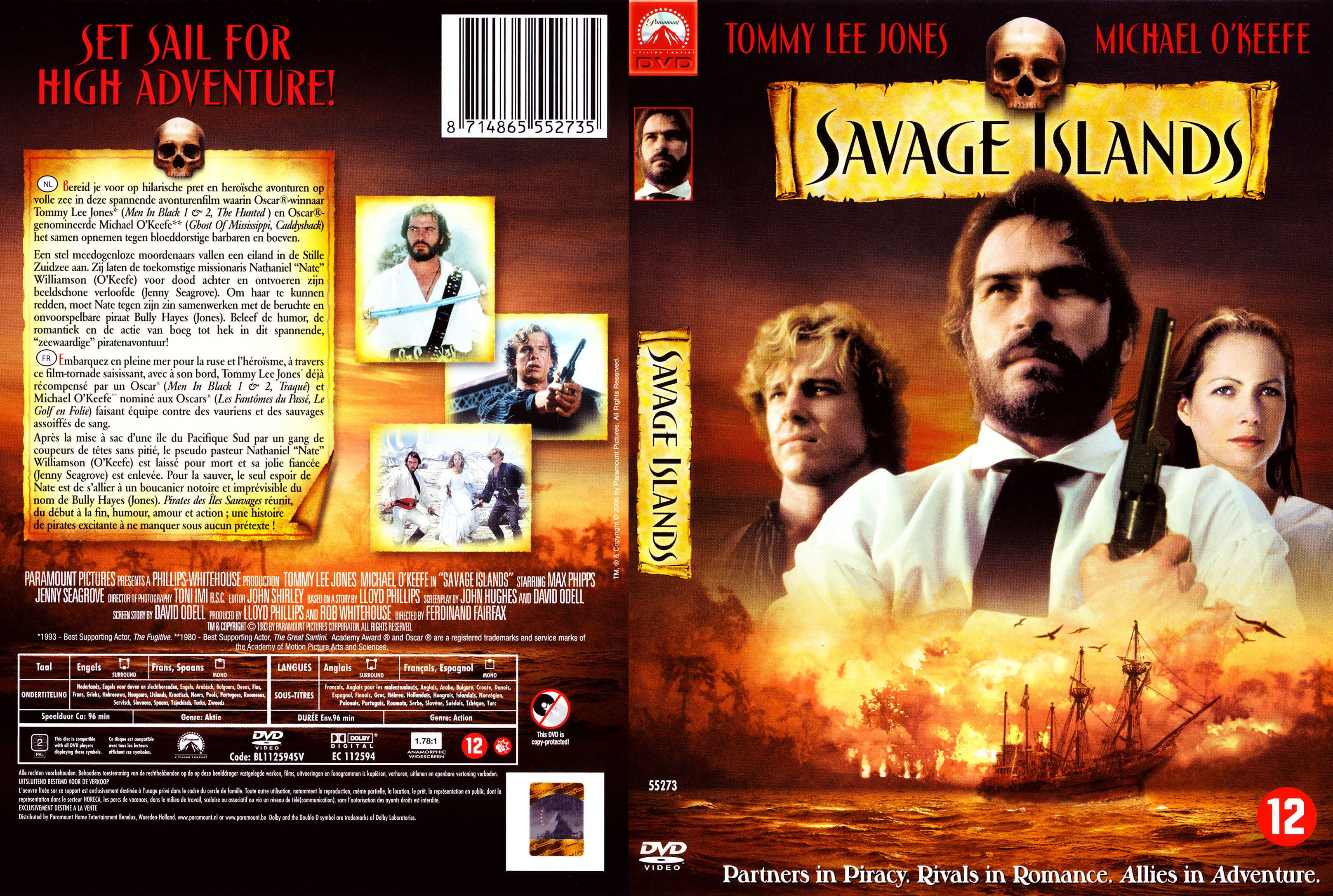 Jaquette DVD Savage islands