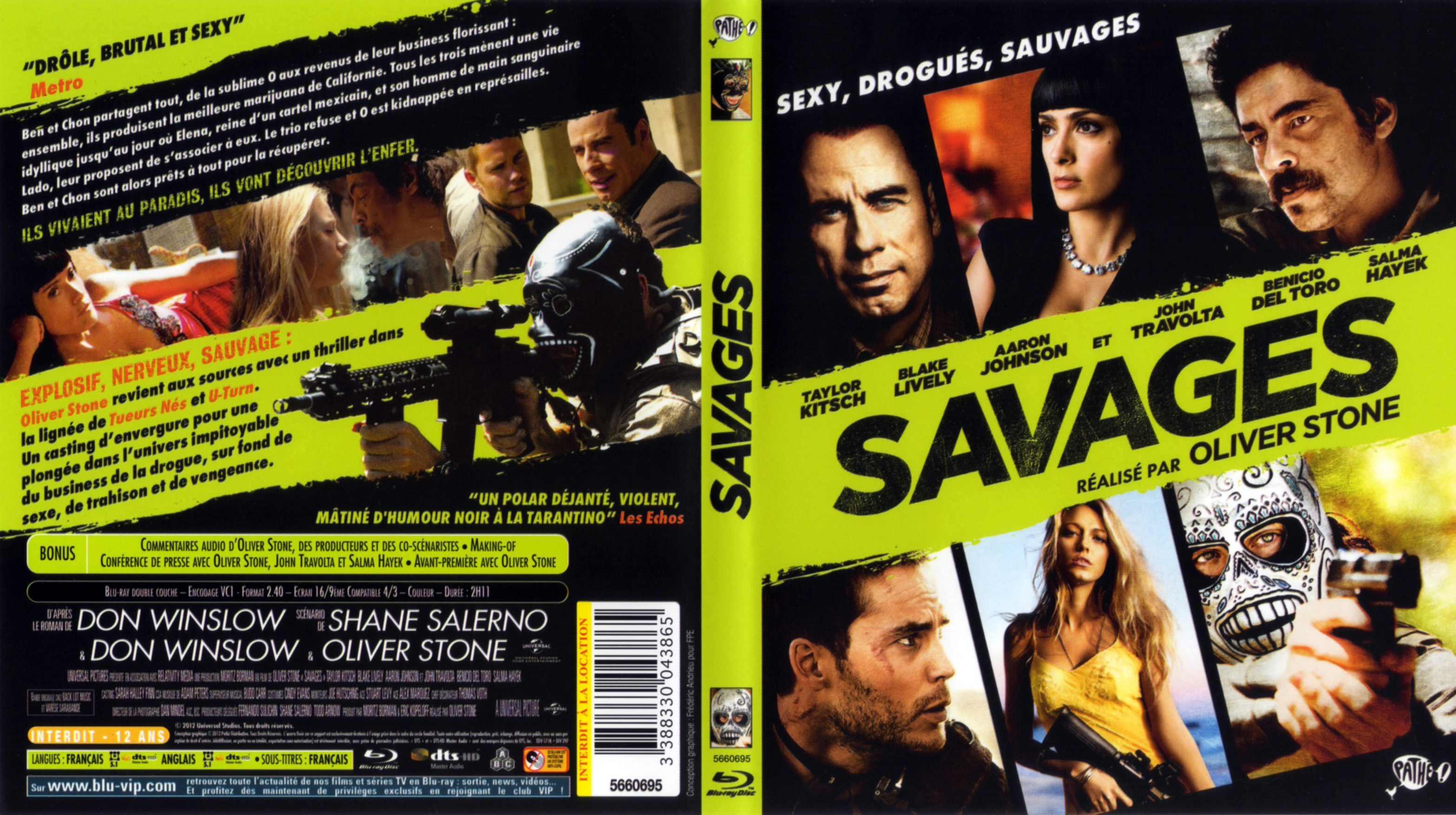 Jaquette DVD Savages (BLU-RAY)