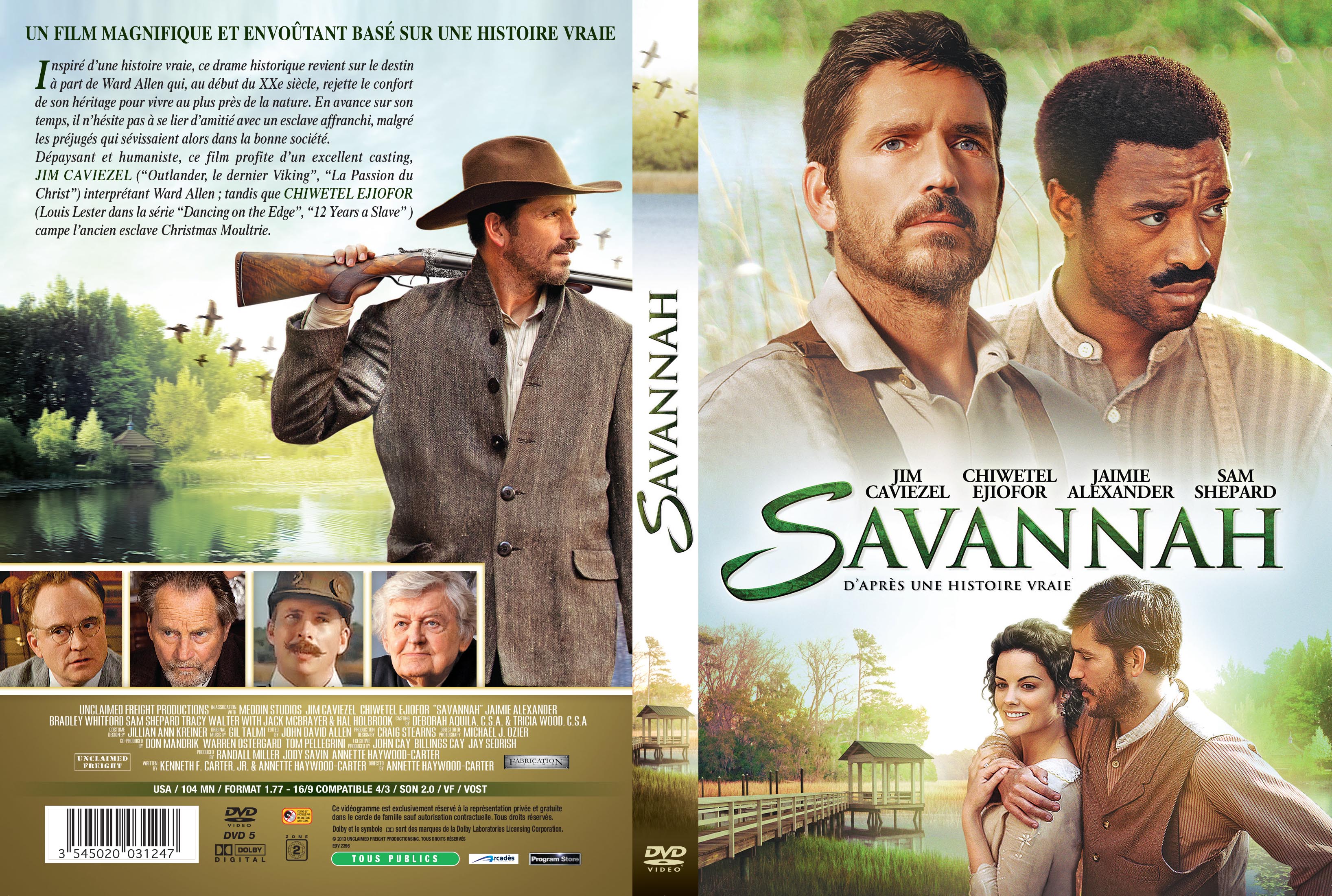 Jaquette DVD Savannah