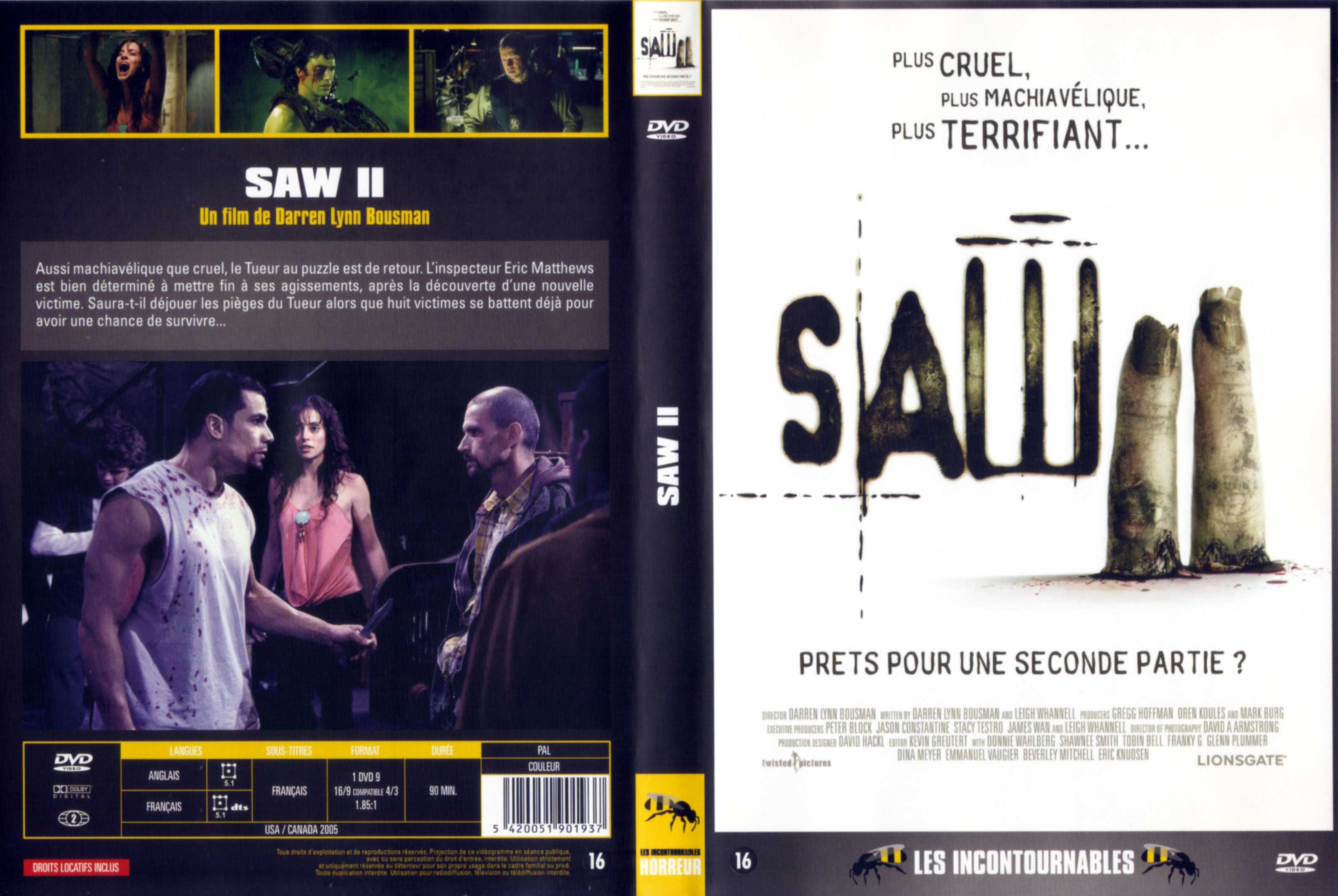 Jaquette DVD Saw 2 v5