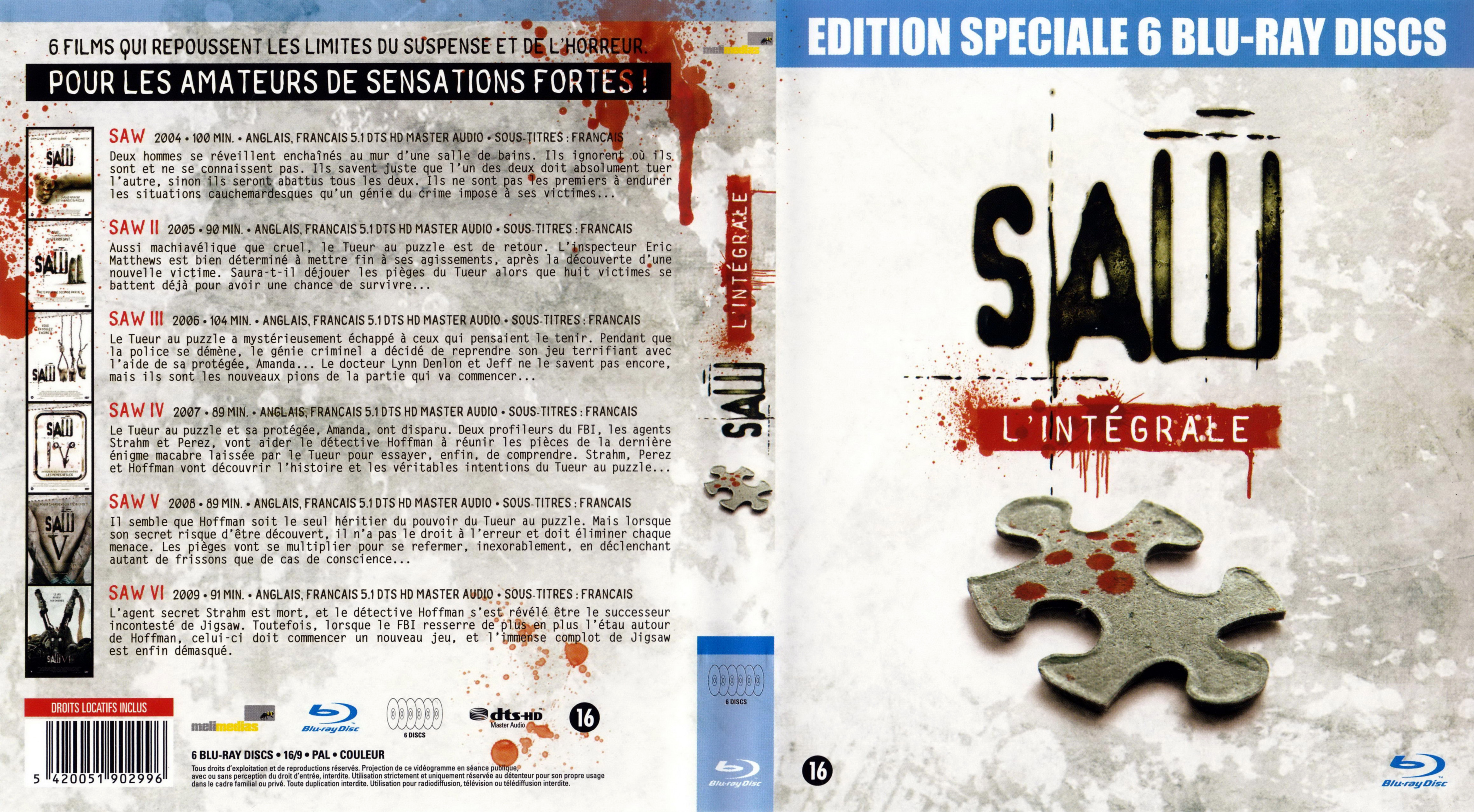 Jaquette DVD Saw l