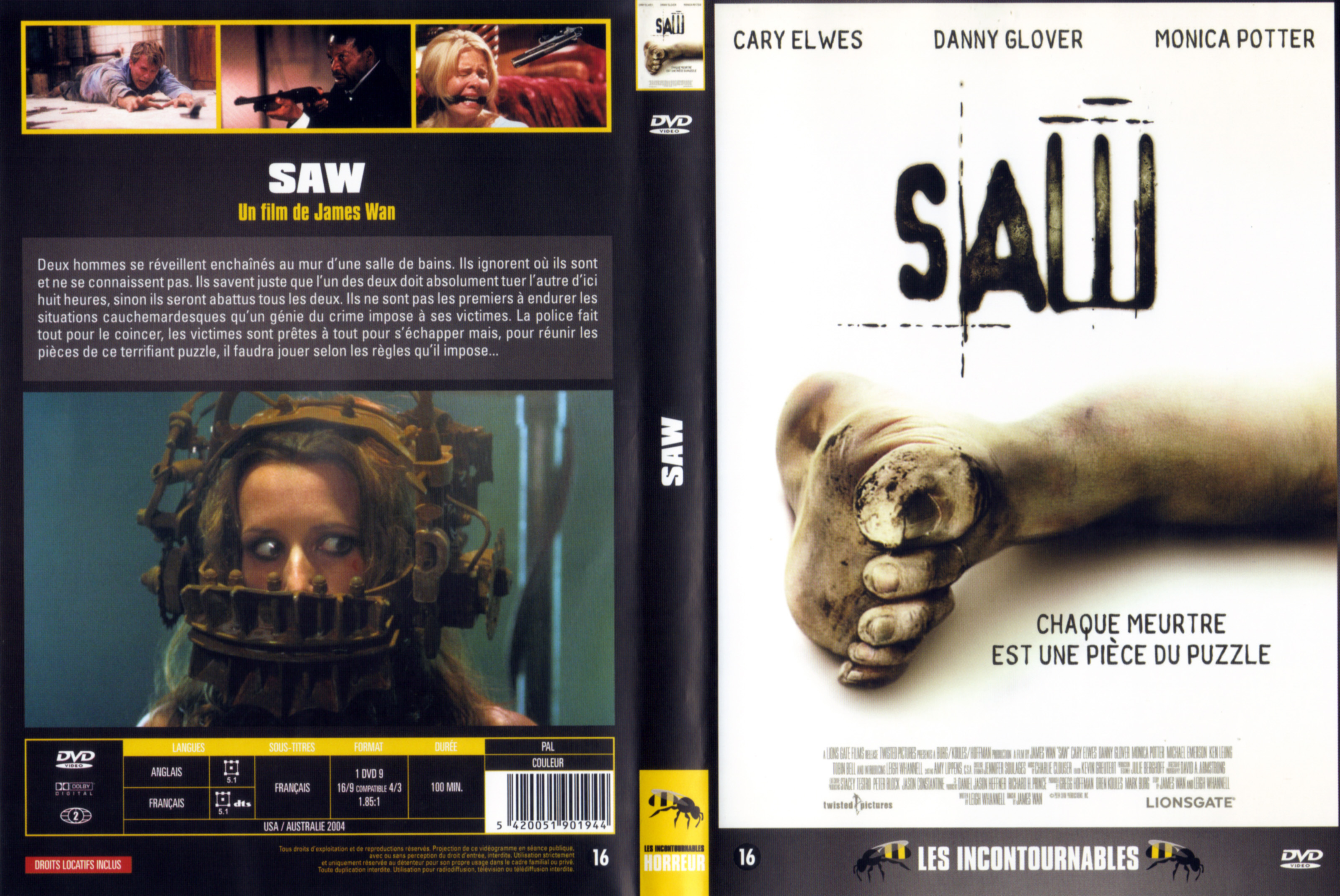 Jaquette DVD Saw v3