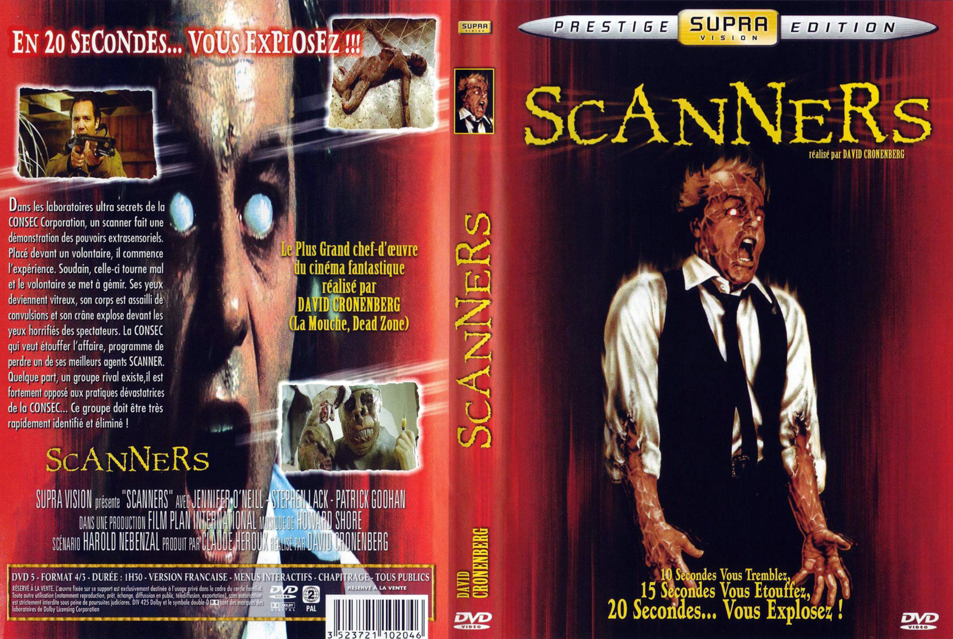 Jaquette DVD Scanners v2