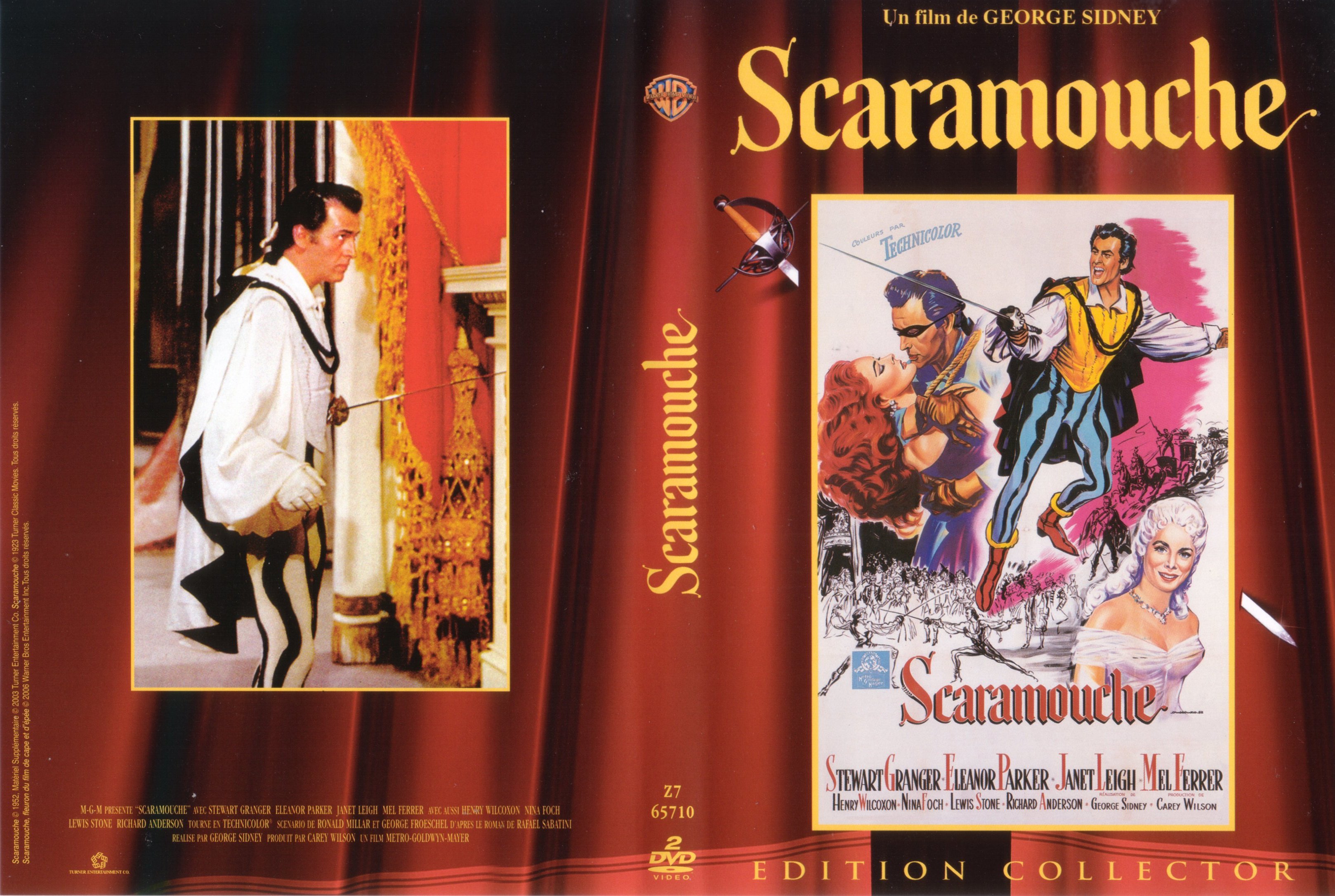 Jaquette DVD Scaramouche (Stewart Granger)