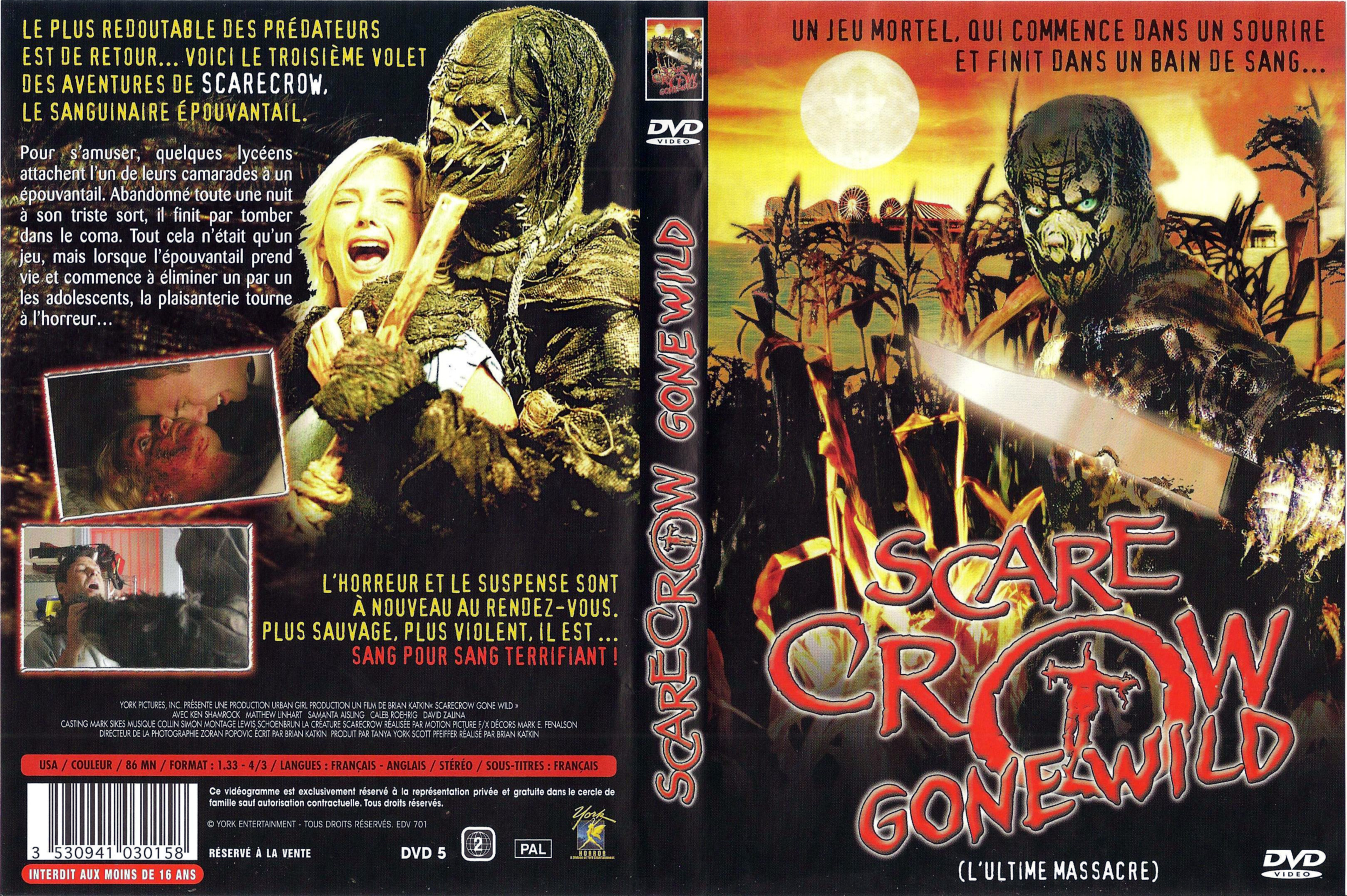 Jaquette DVD Scare Crow Gone wild