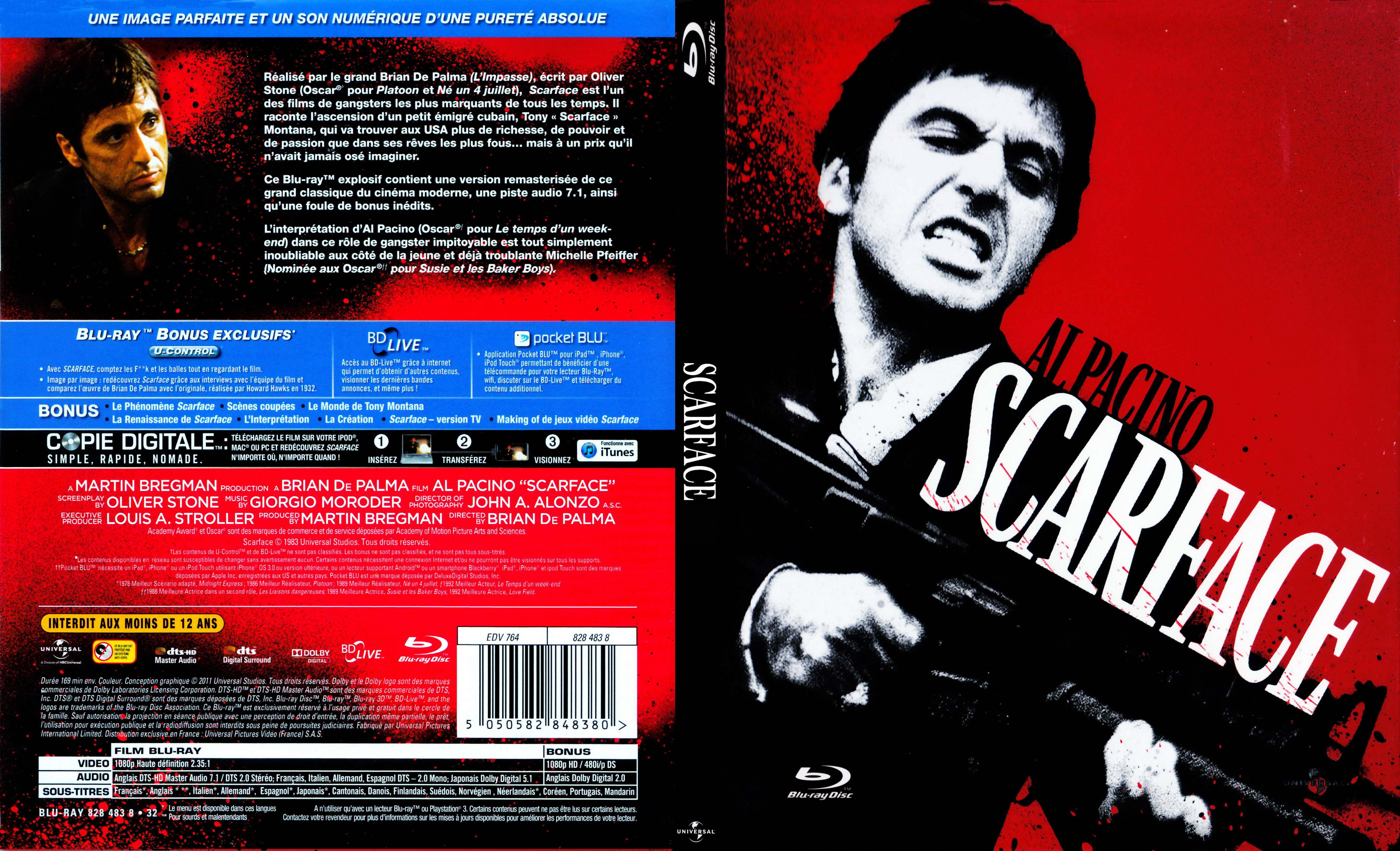 Jaquette DVD Scarface (BLU-RAY)