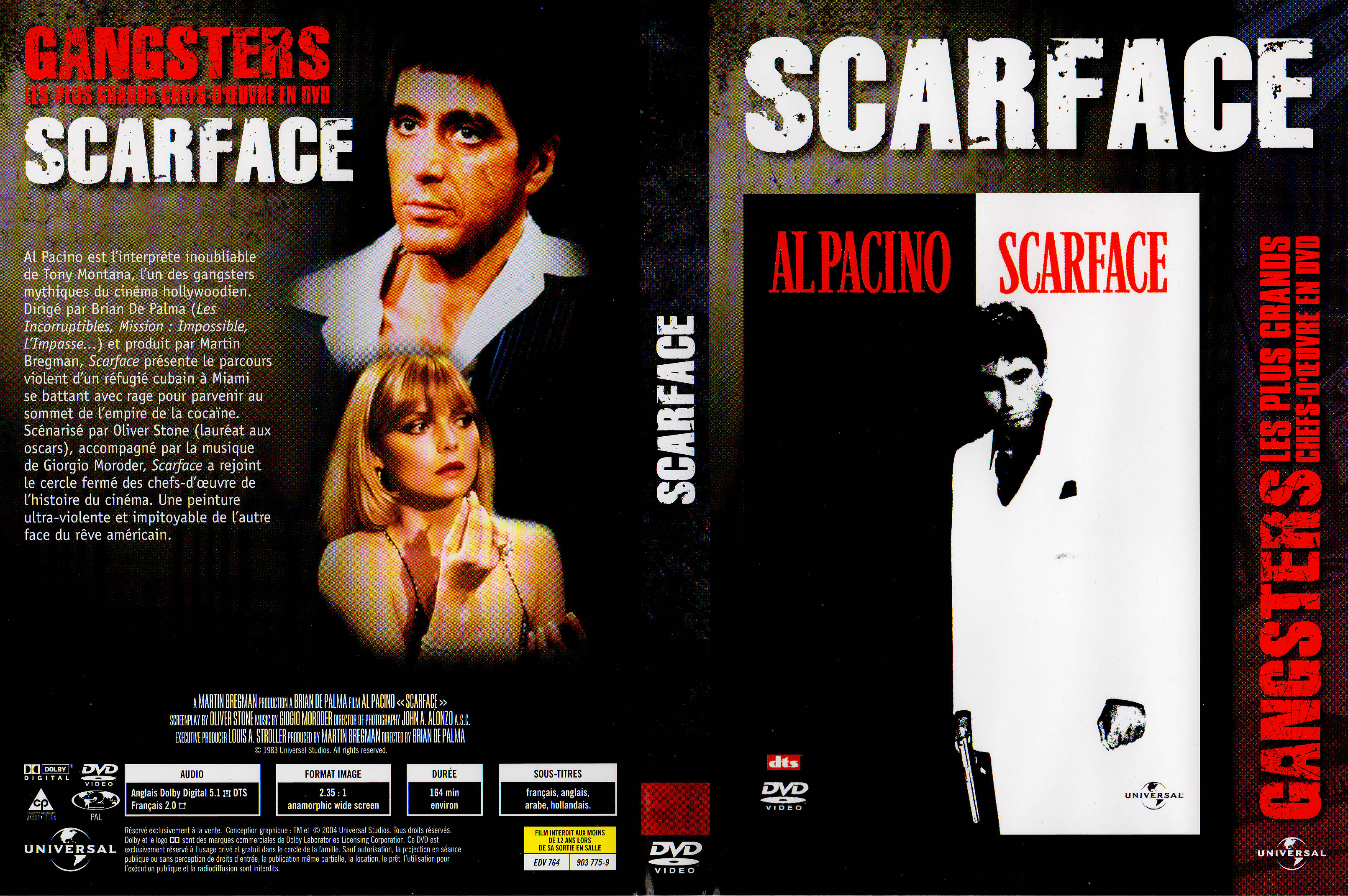 Jaquette DVD Scarface v5