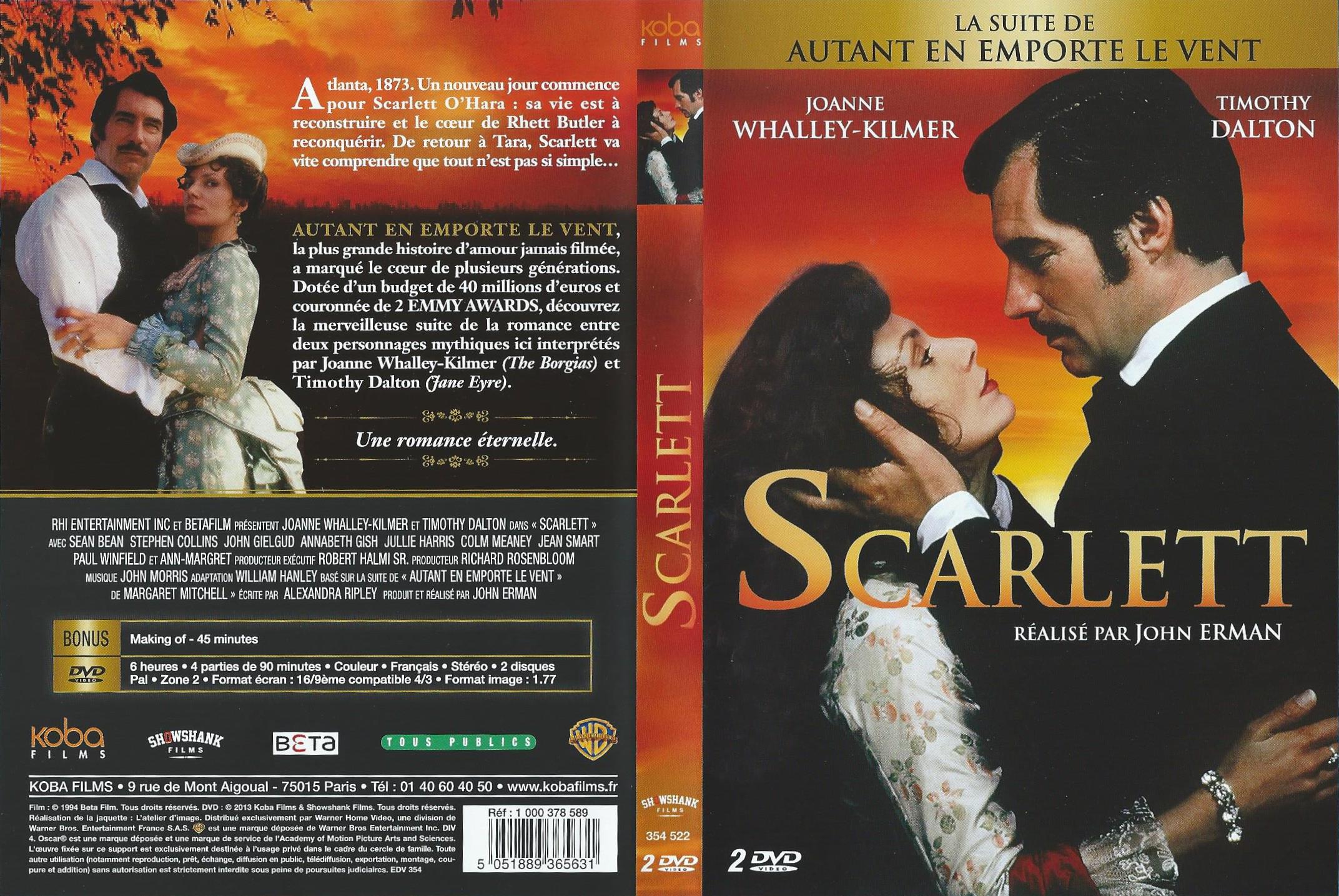 Jaquette DVD Scarlett