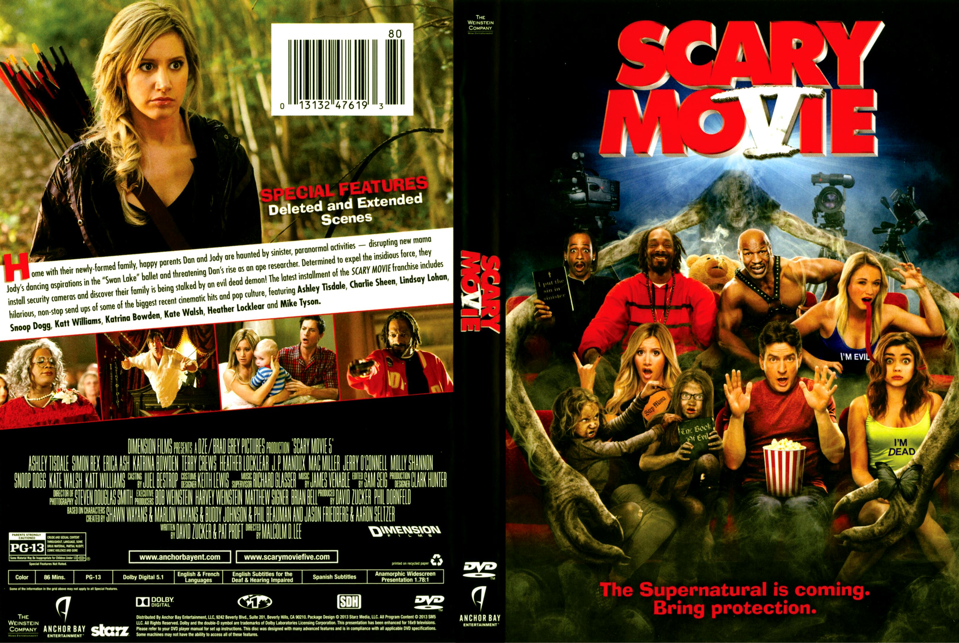 Jaquette DVD Scary Movie 5 Zone 1
