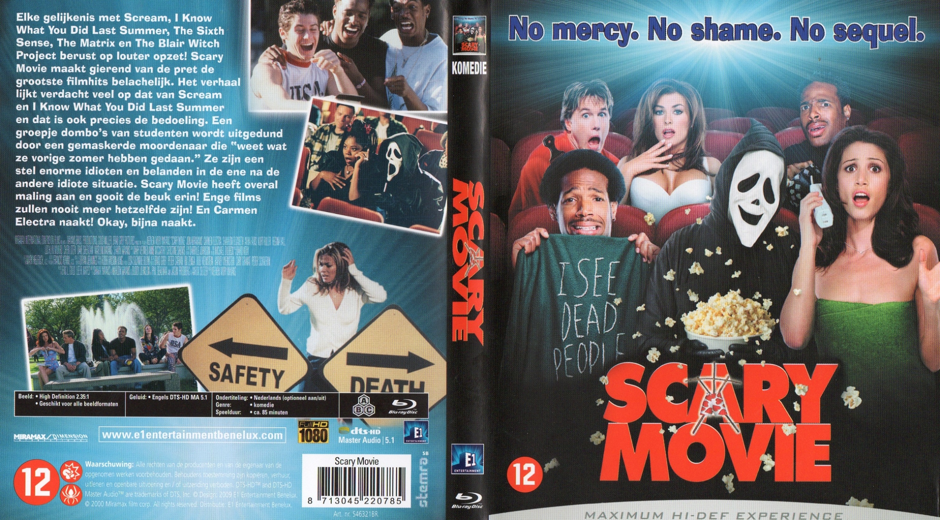 Jaquette DVD Scary Movie Zone 1 (BLU-RAY)