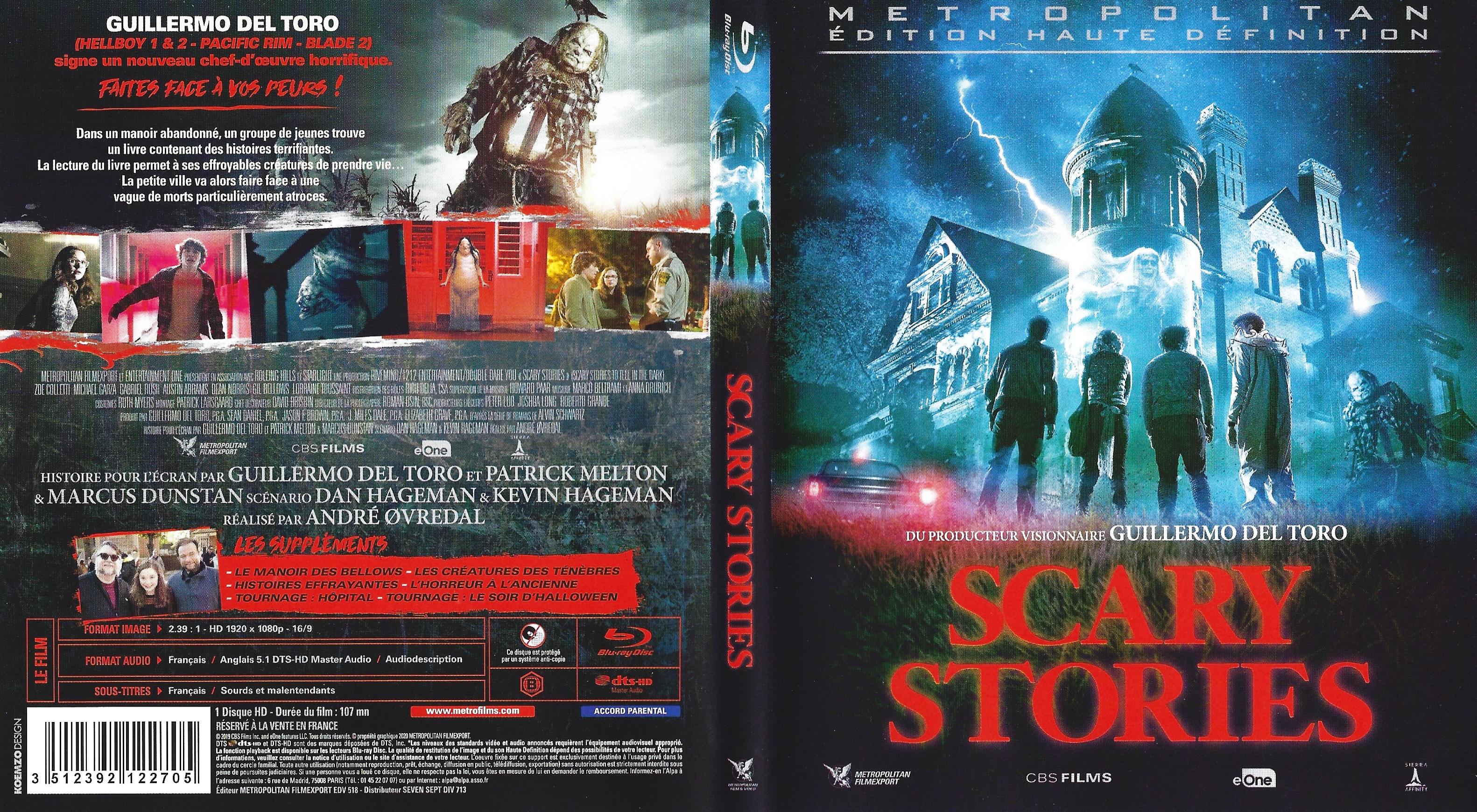 Jaquette DVD Scary Stories (BLU-RAY)
