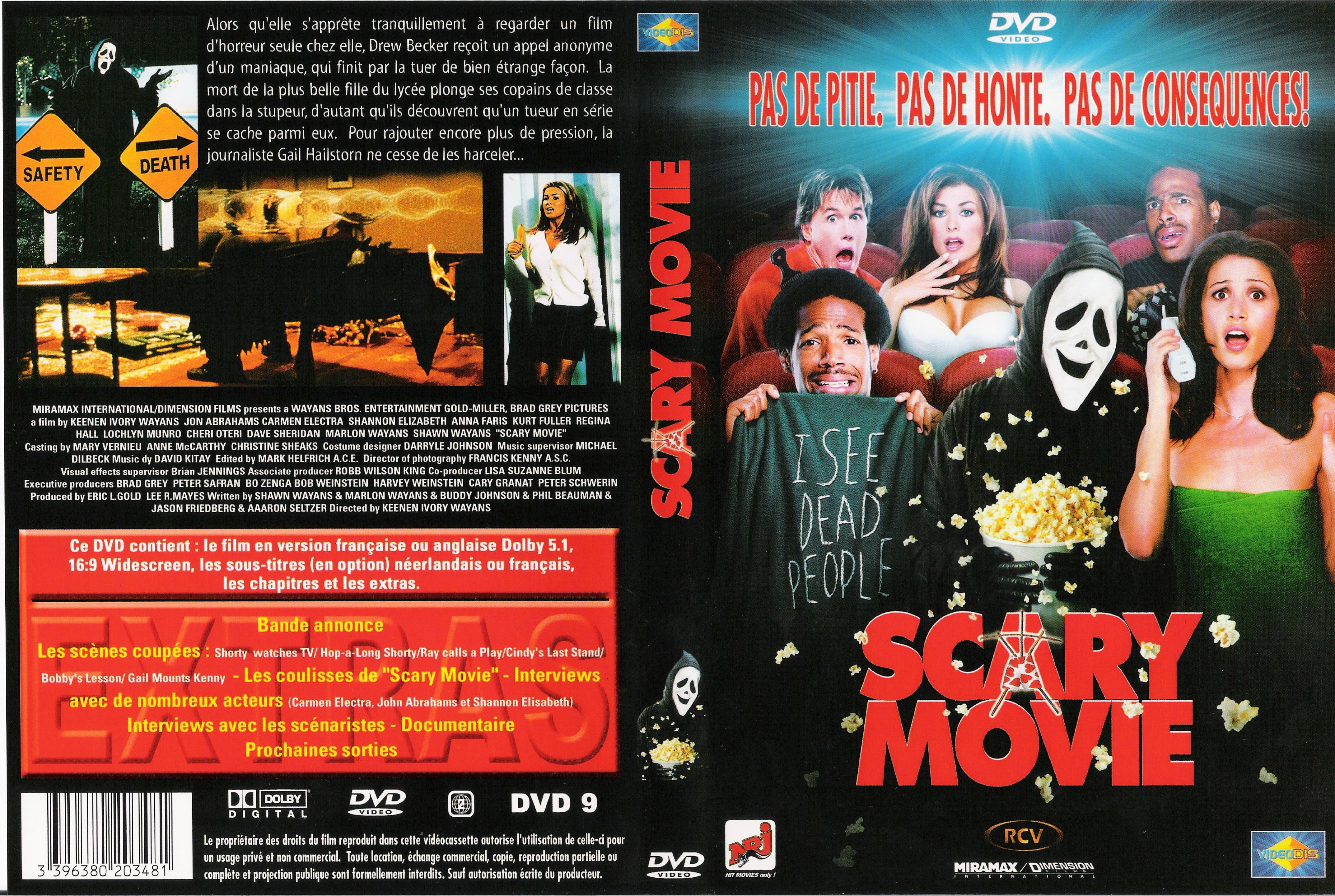Jaquette DVD Scary movie v3