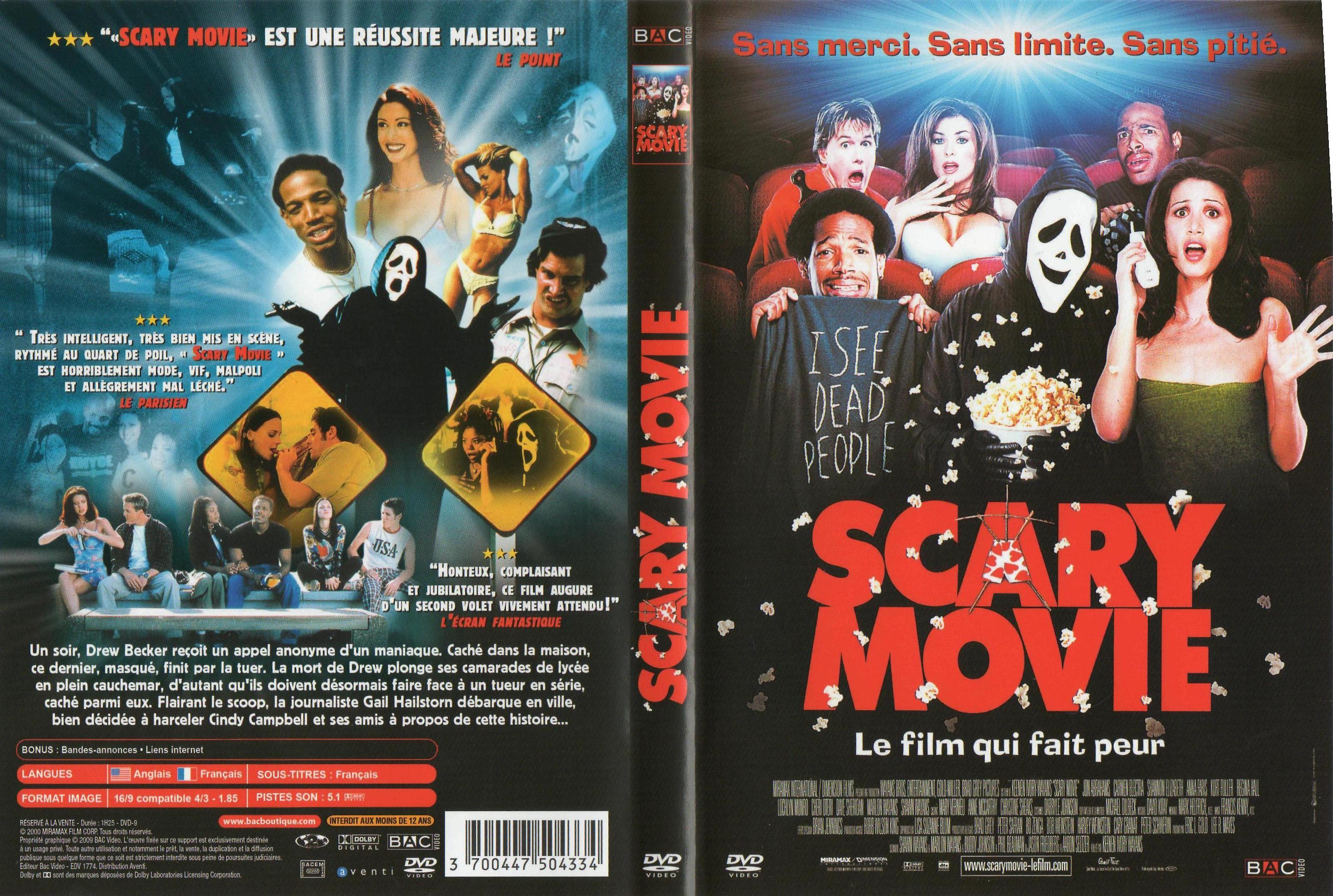 Jaquette DVD Scary movie v4
