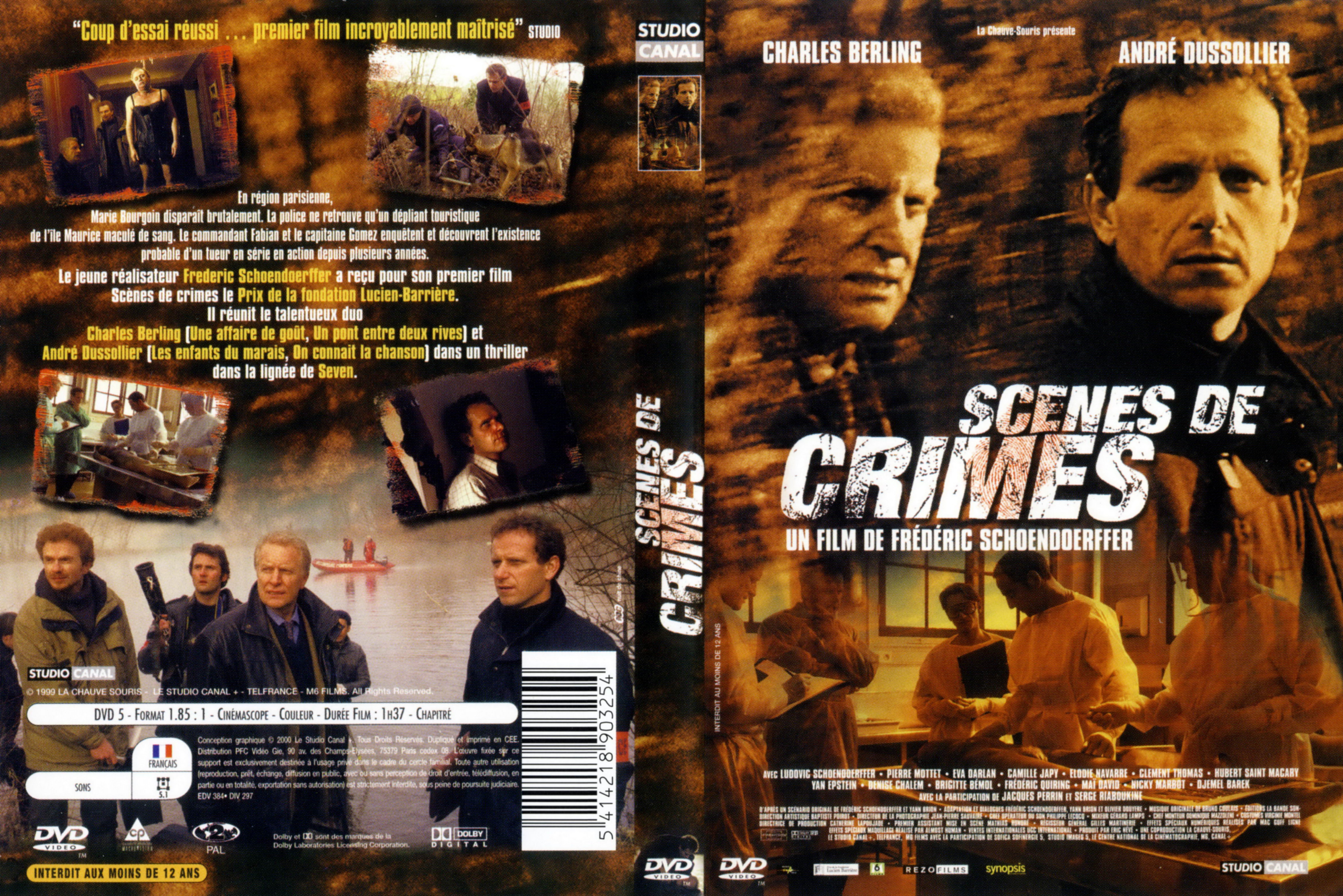 Jaquette DVD Scenes de crimes v2