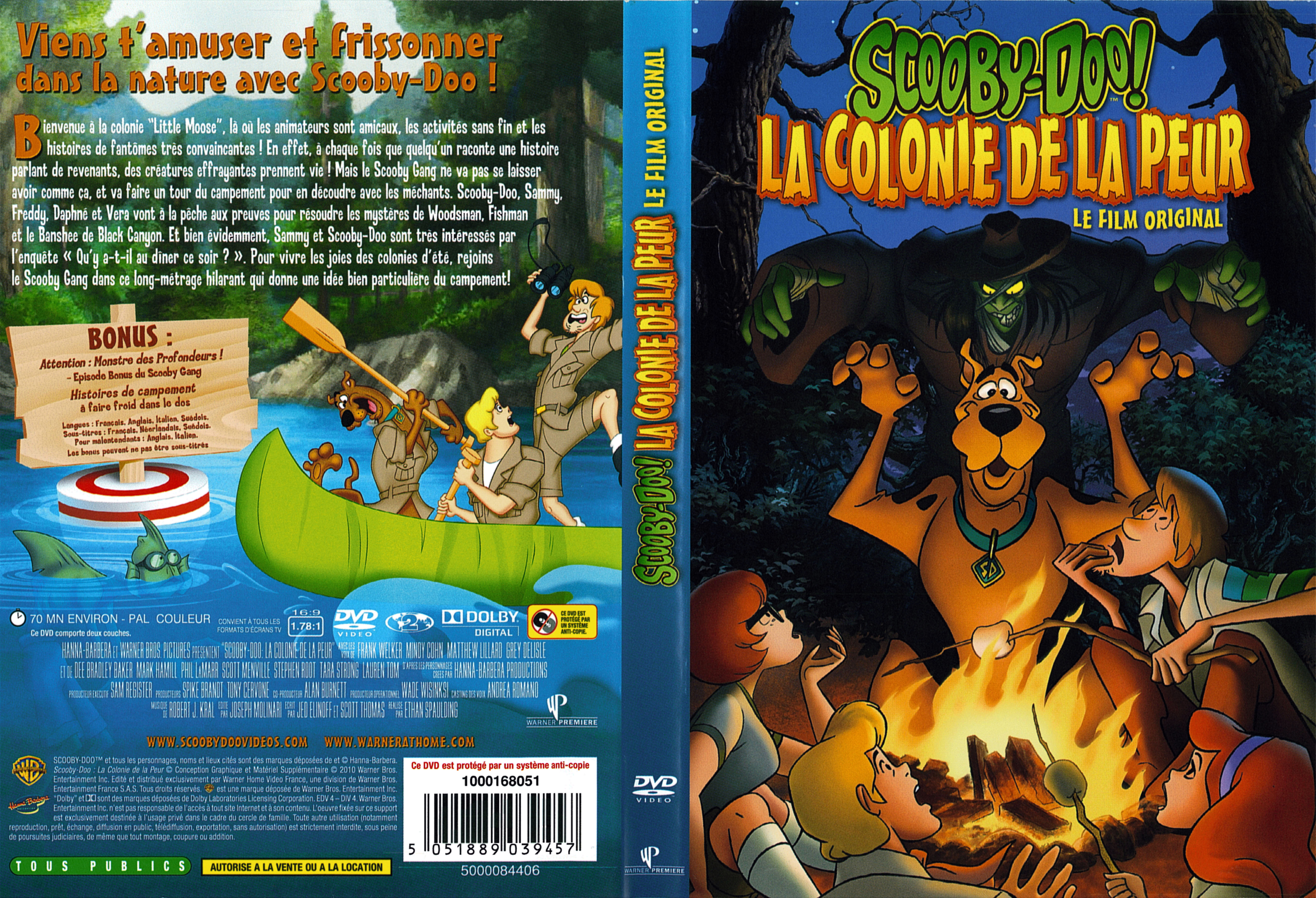 Jaquette DVD Scooby-Doo - La colonie de la peur