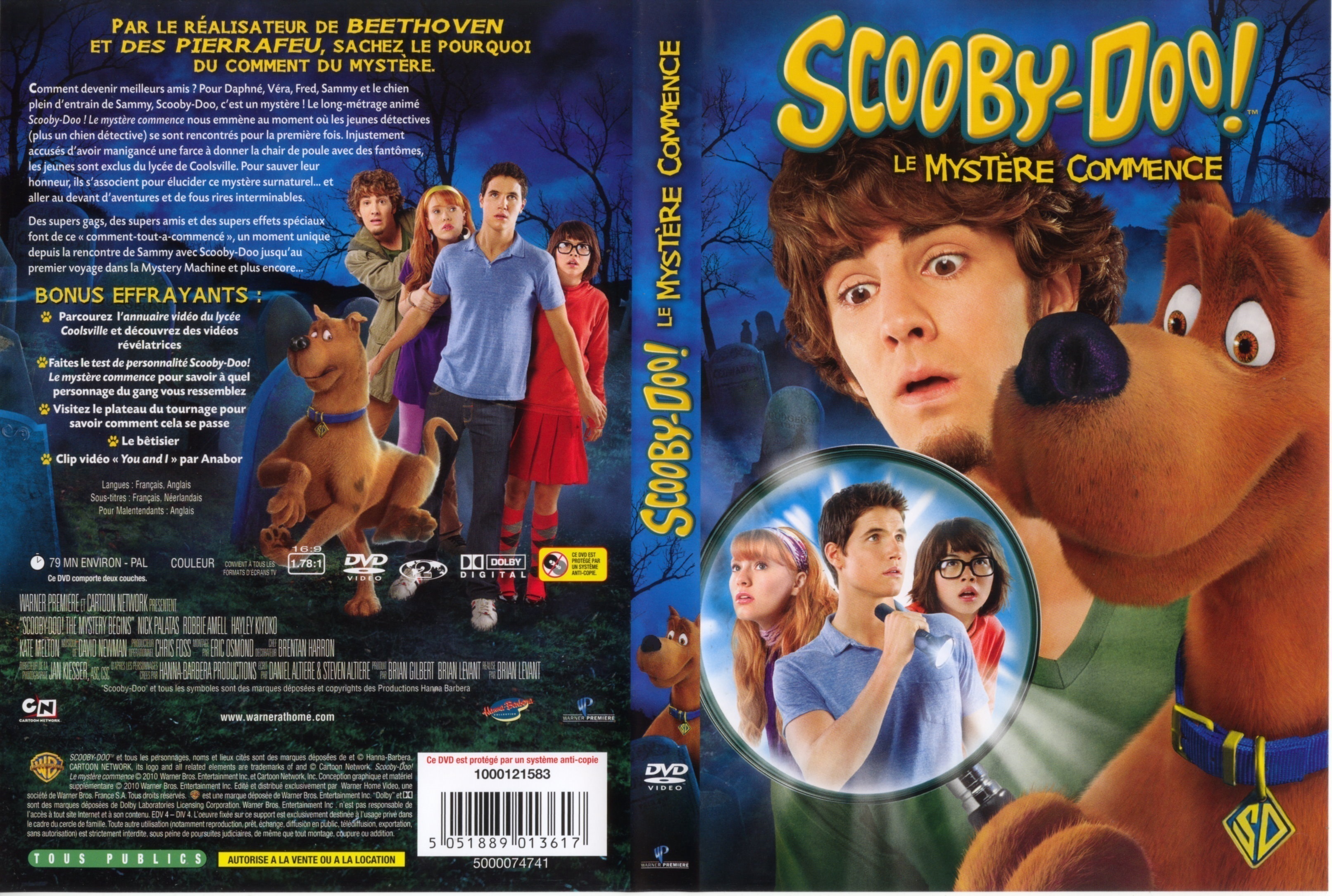 Jaquette DVD Scooby-Doo - Le mystre commence