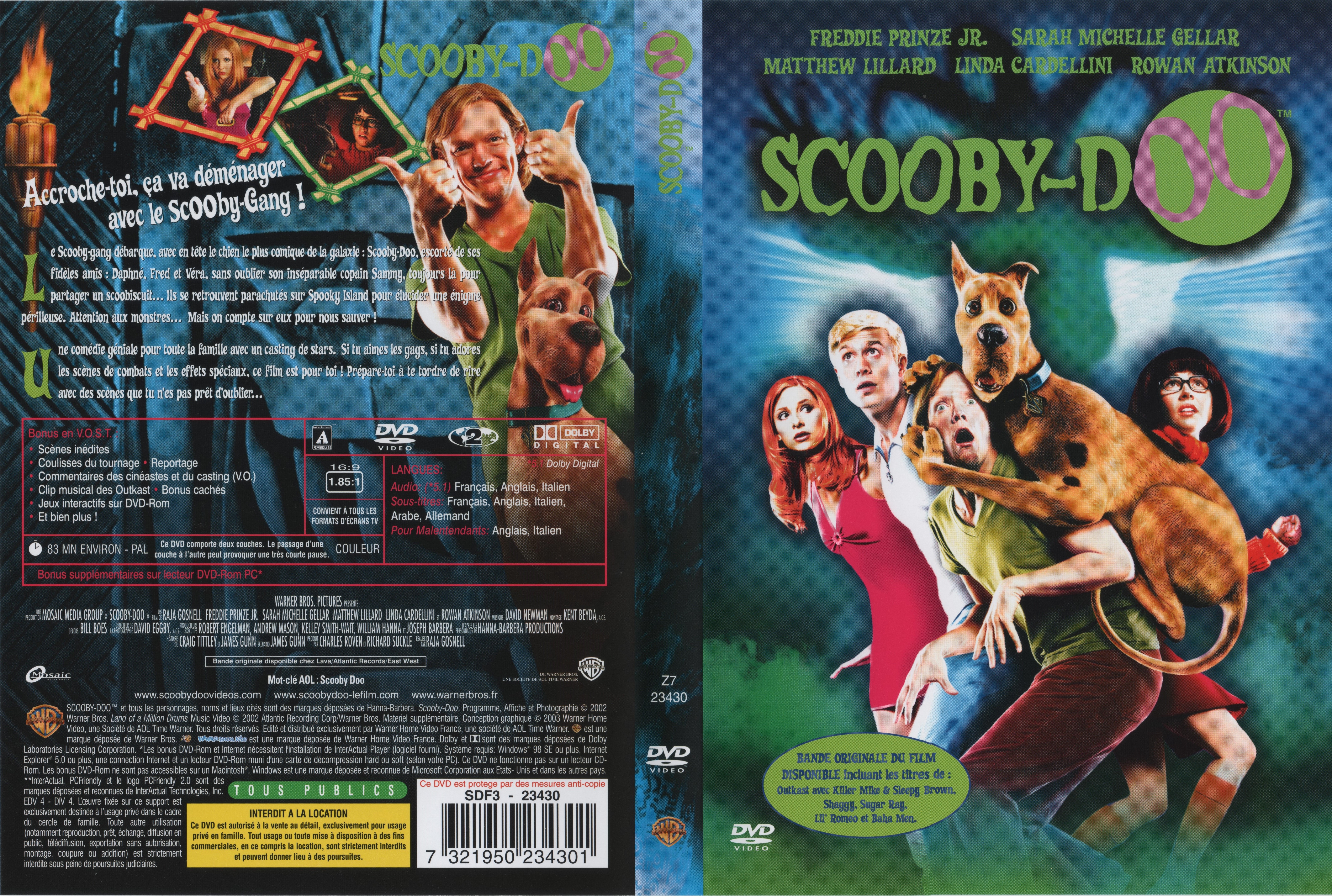 Jaquette DVD Scooby-Doo v2