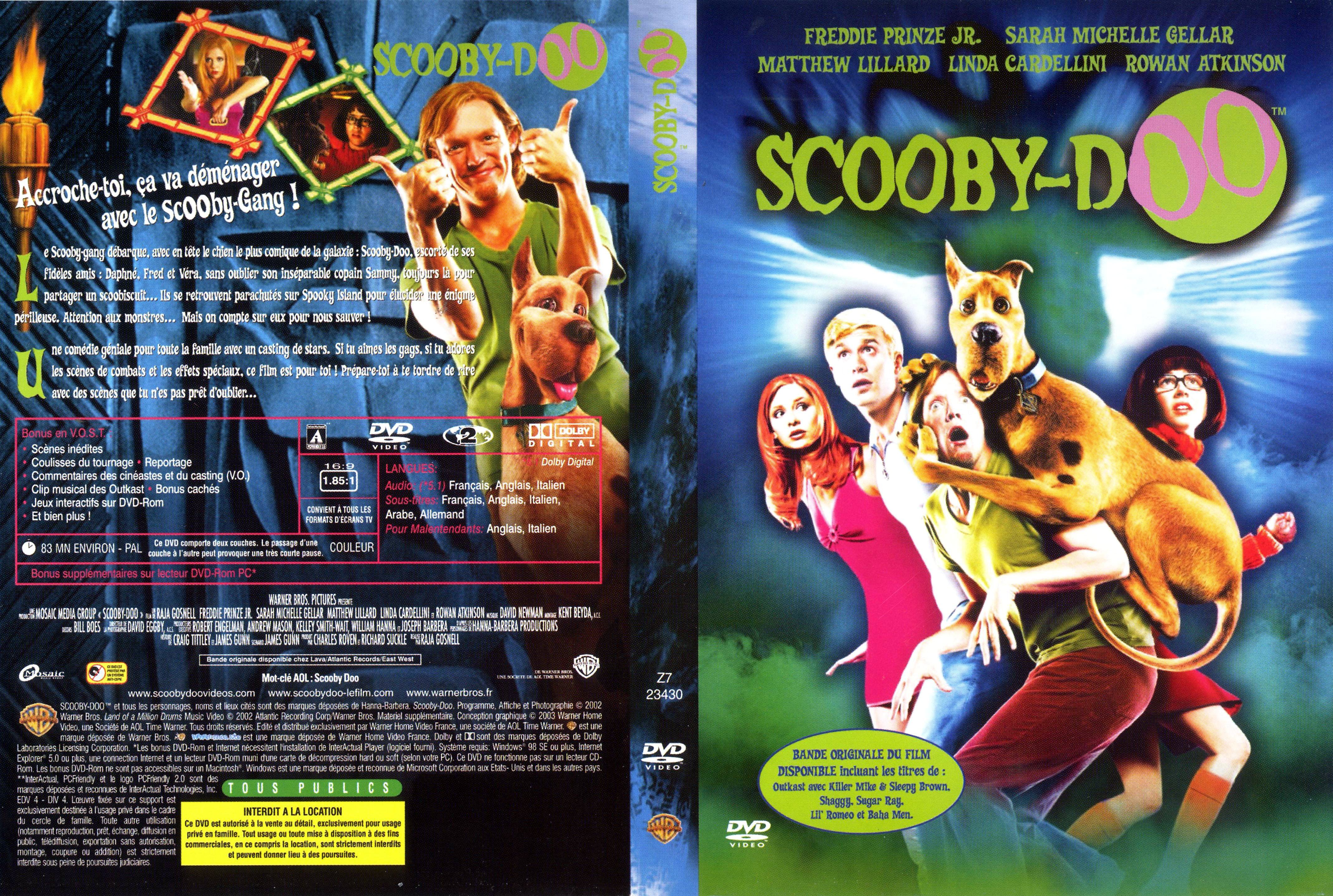 Jaquette DVD Scooby-doo