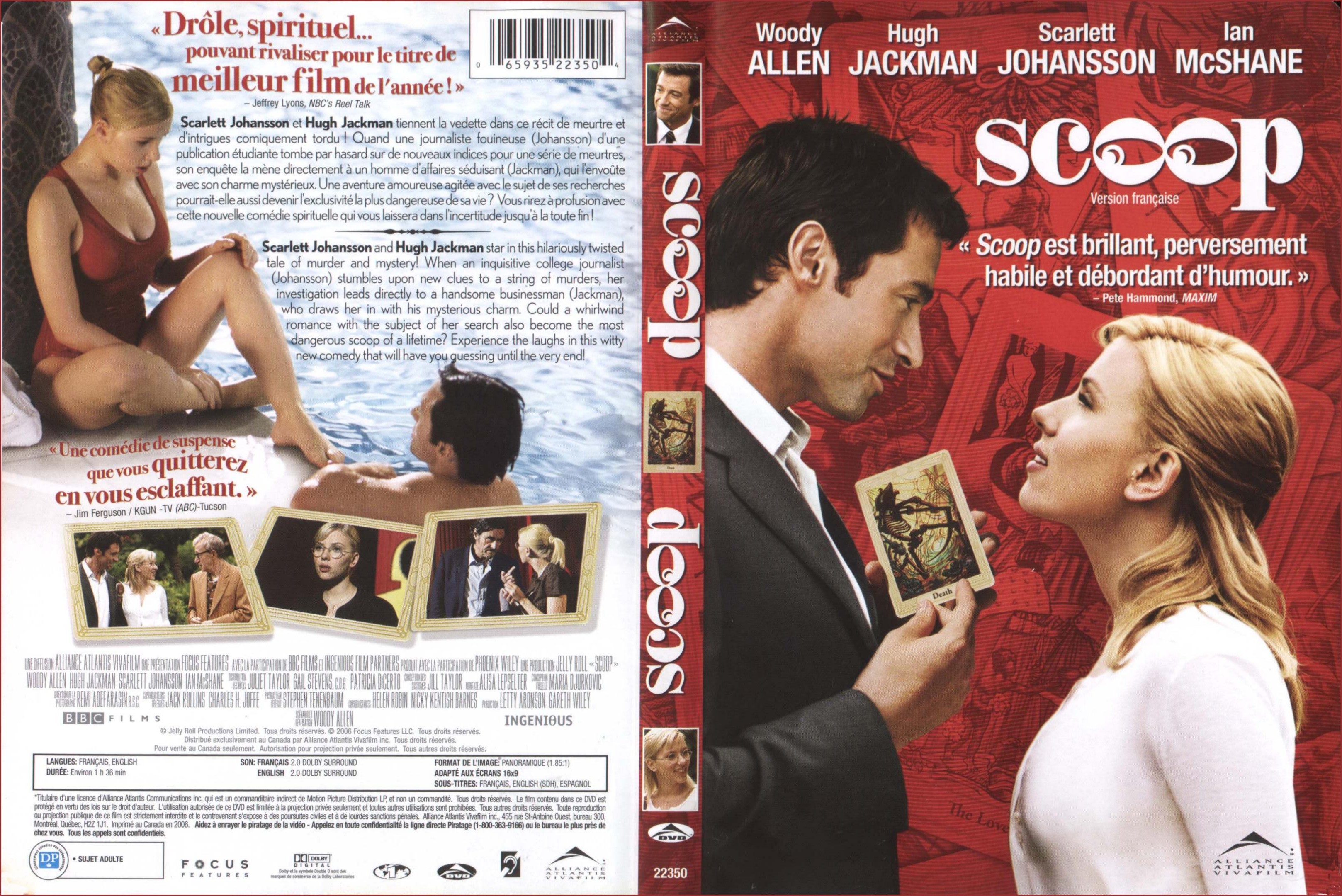 Jaquette DVD Scoop