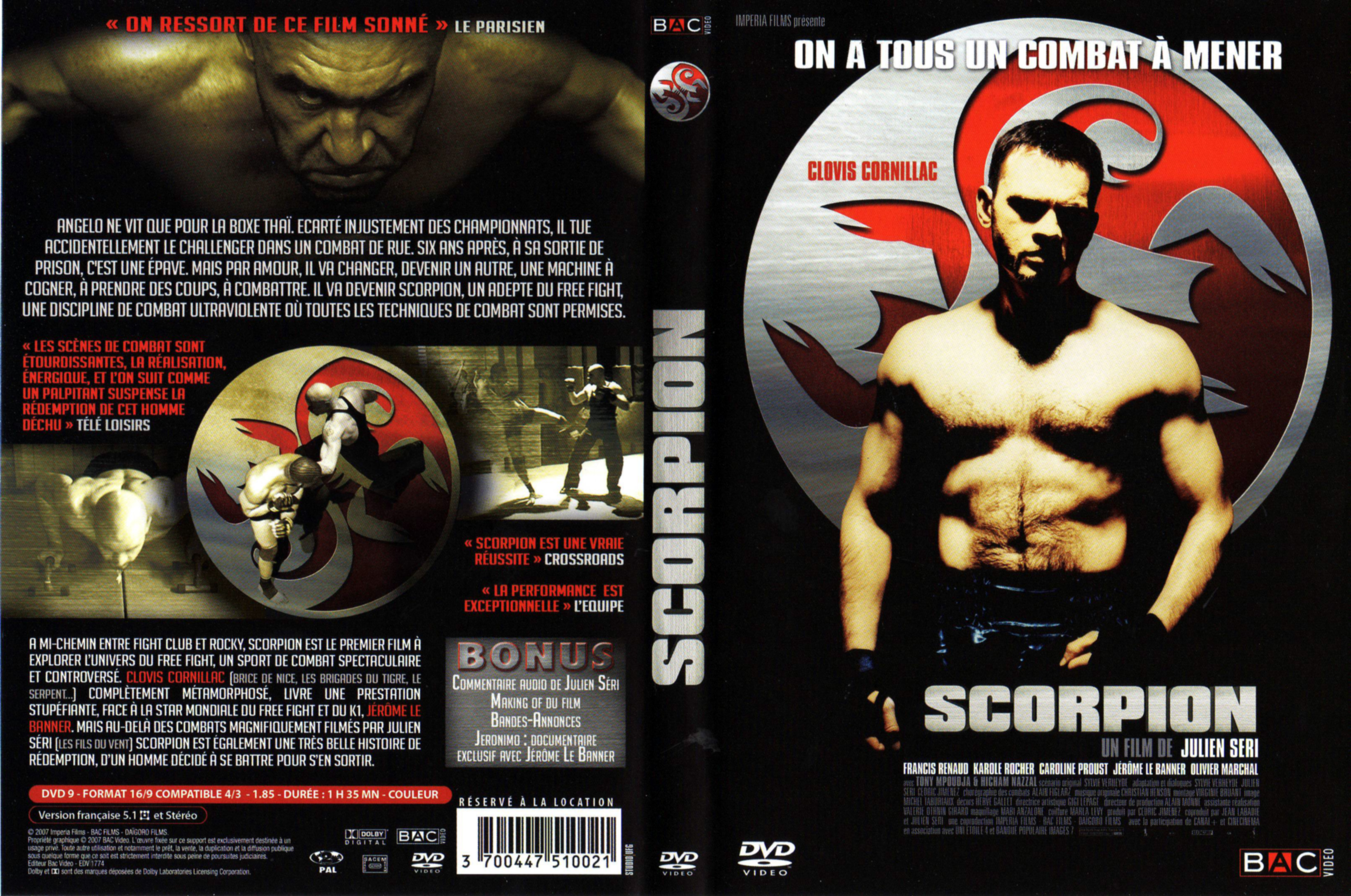 Jaquette DVD Scorpion