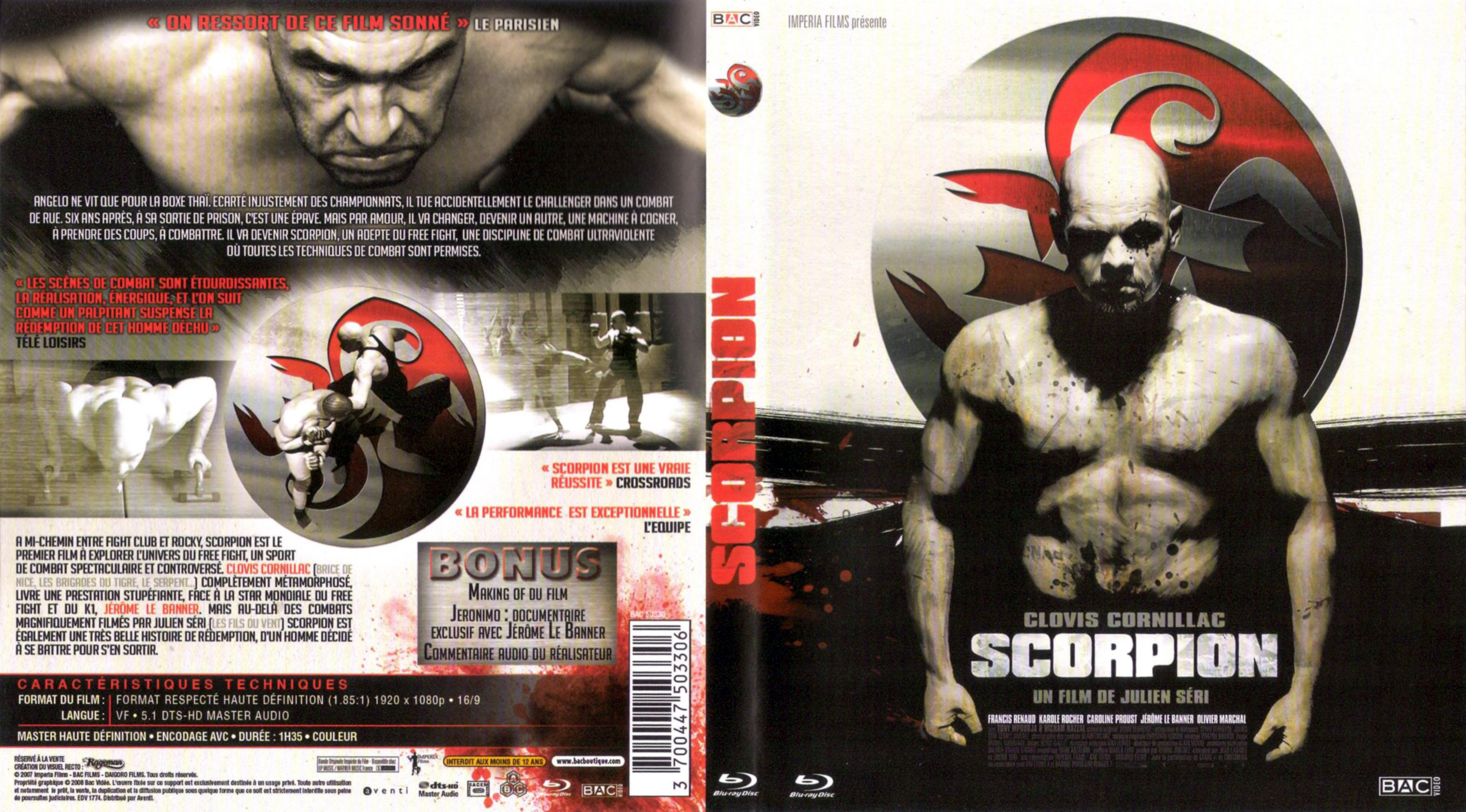 Jaquette DVD Scorpion (BLU-RAY)