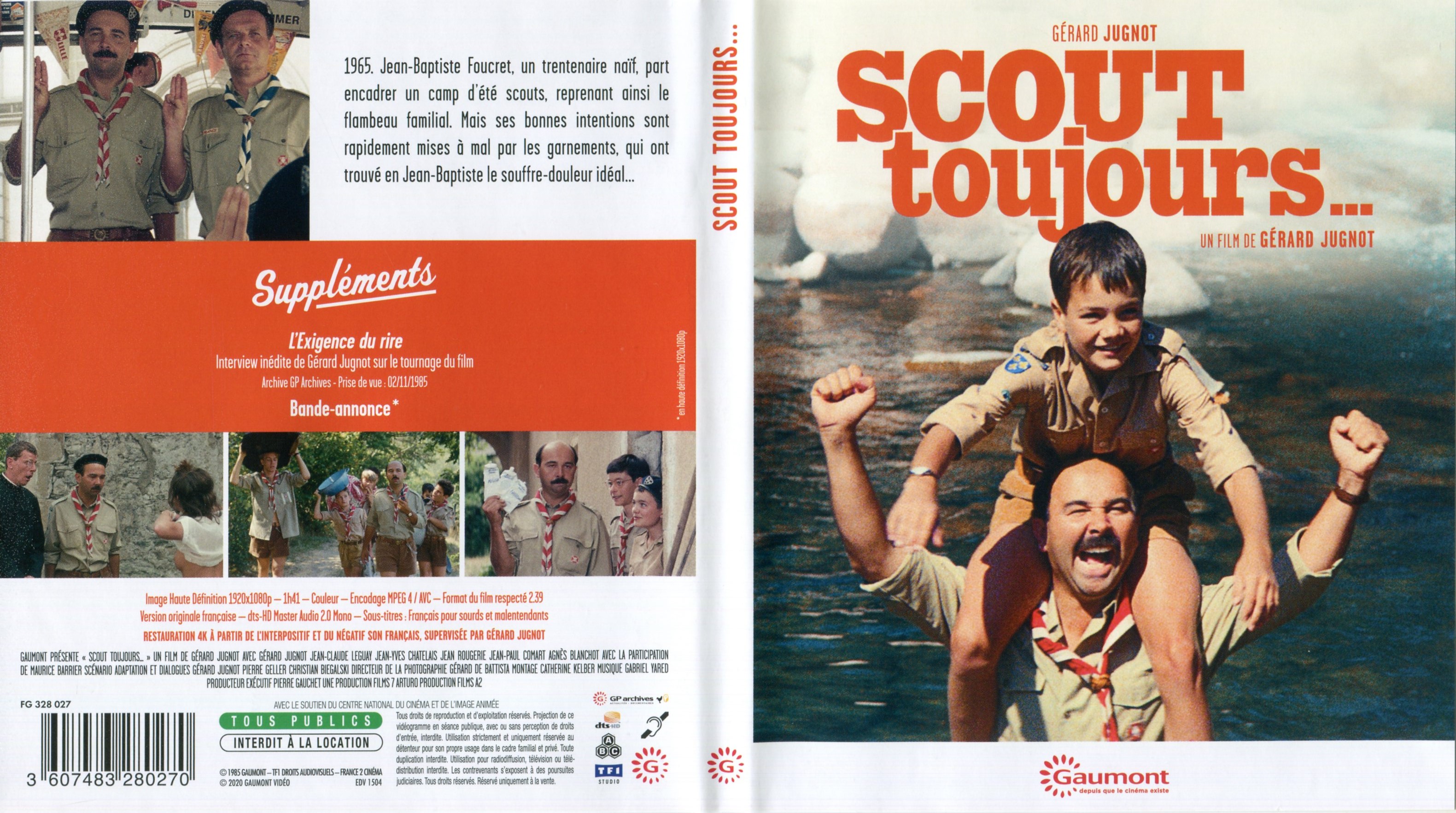 Jaquette DVD Scout toujours (BLU-RAY)