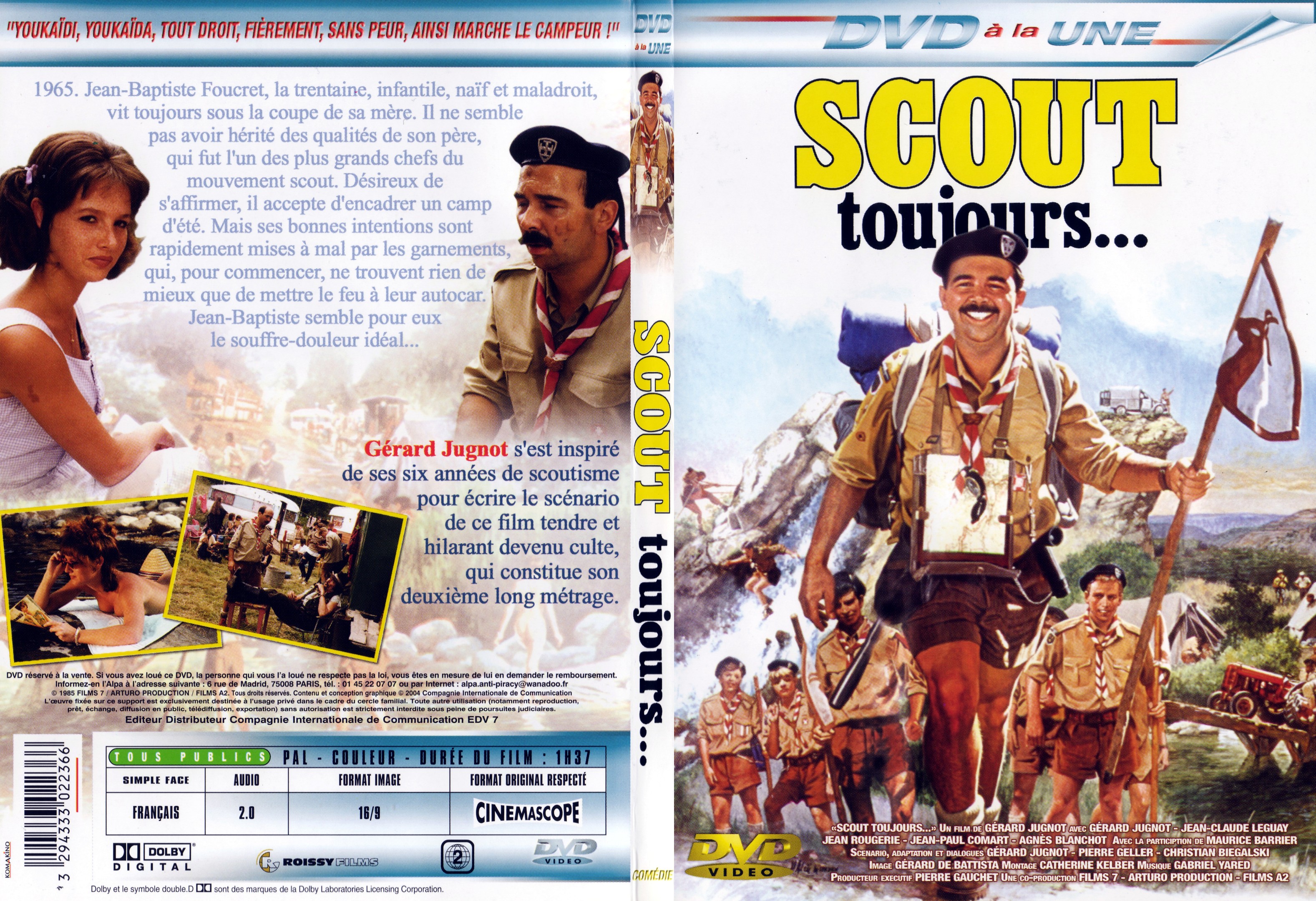 Jaquette DVD Scout toujours - SLIM