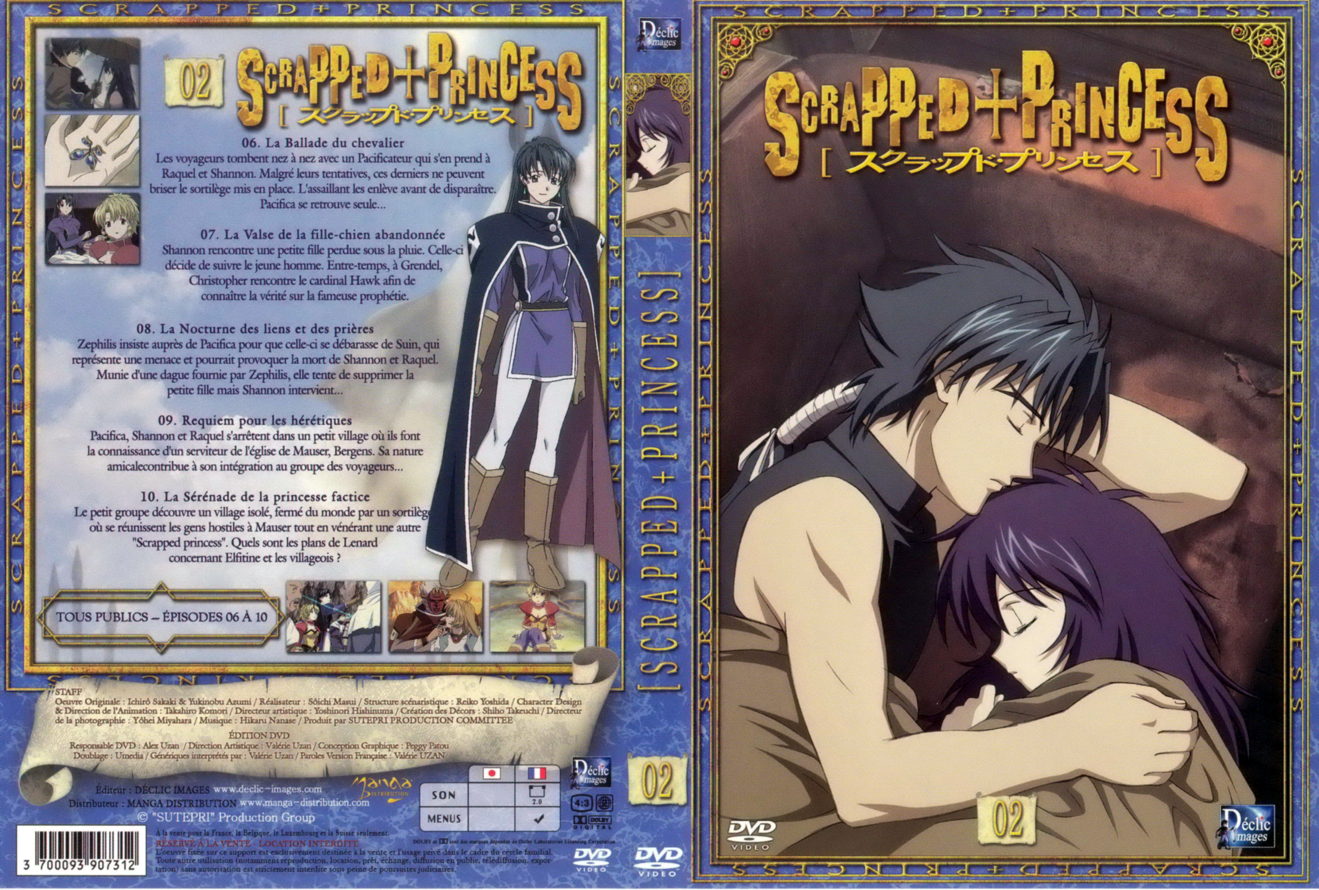 Jaquette DVD Scrapped princess vol 02 v2