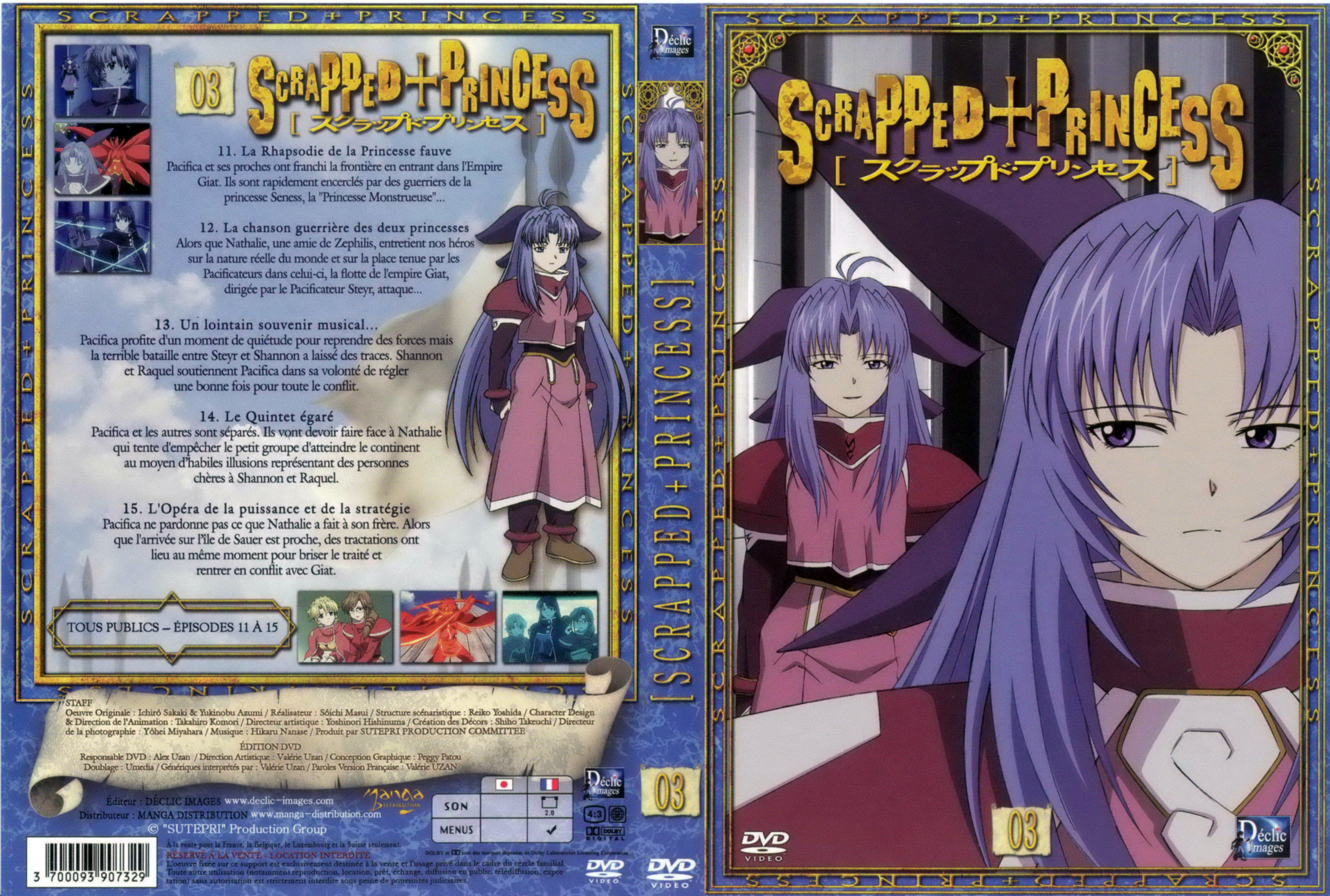 Jaquette DVD Scrapped princess vol 03 v2