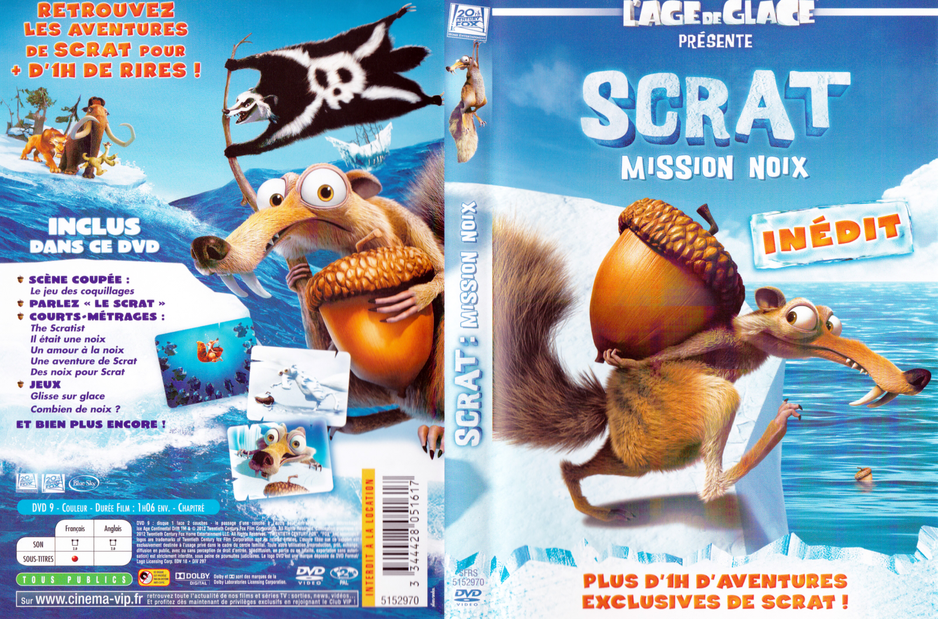 Jaquette DVD Scrat