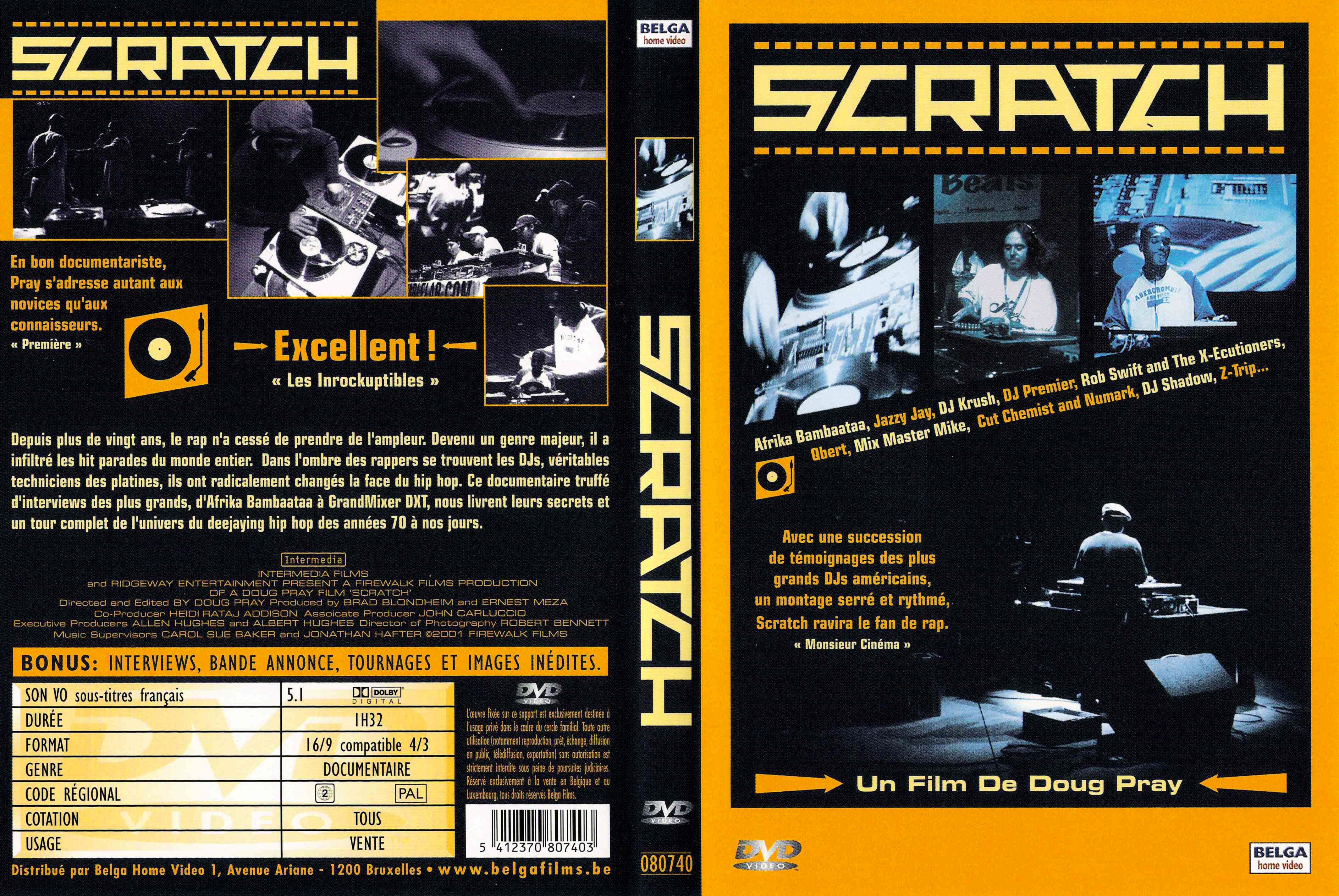 Jaquette DVD Scratch