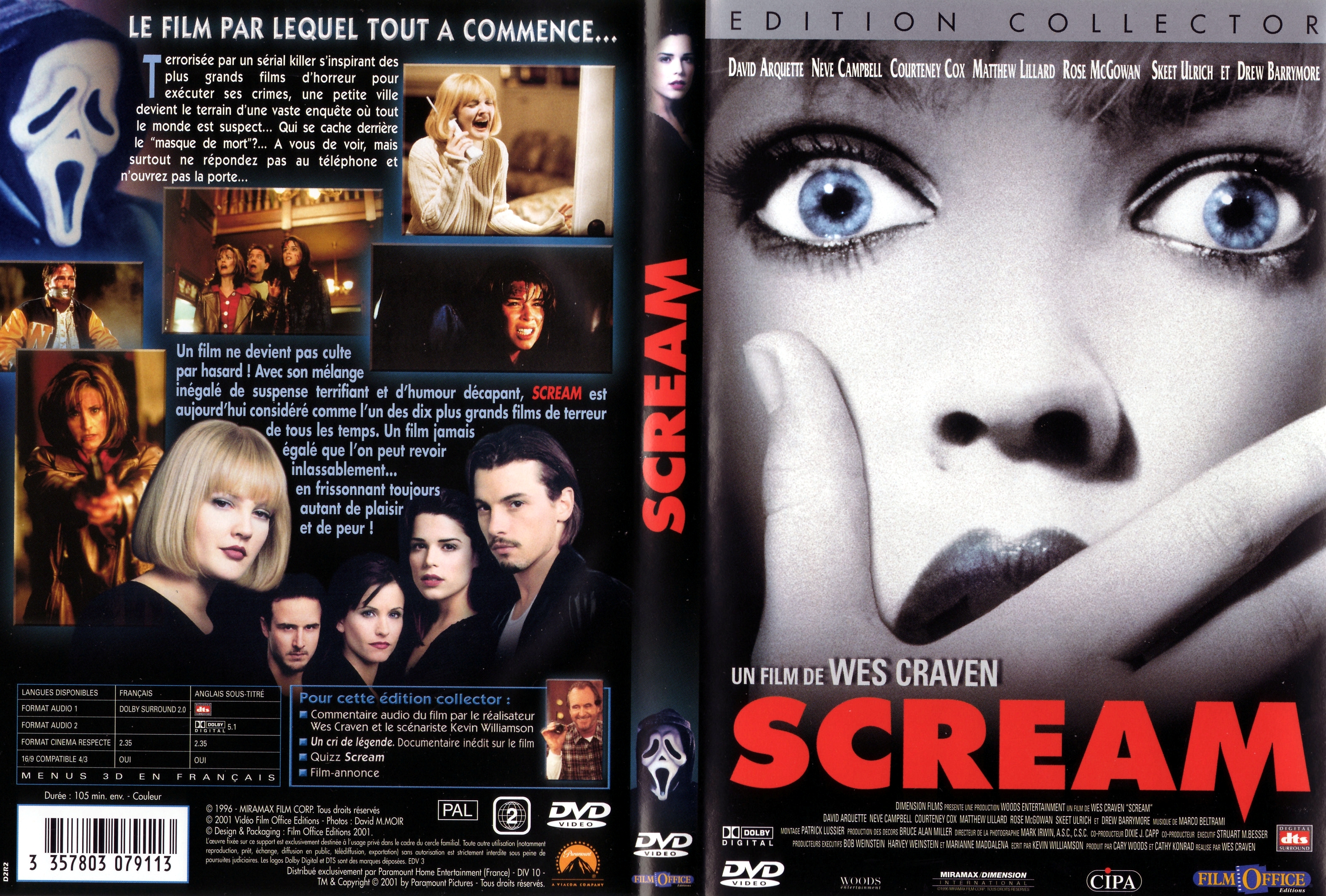 Jaquette DVD Scream v4