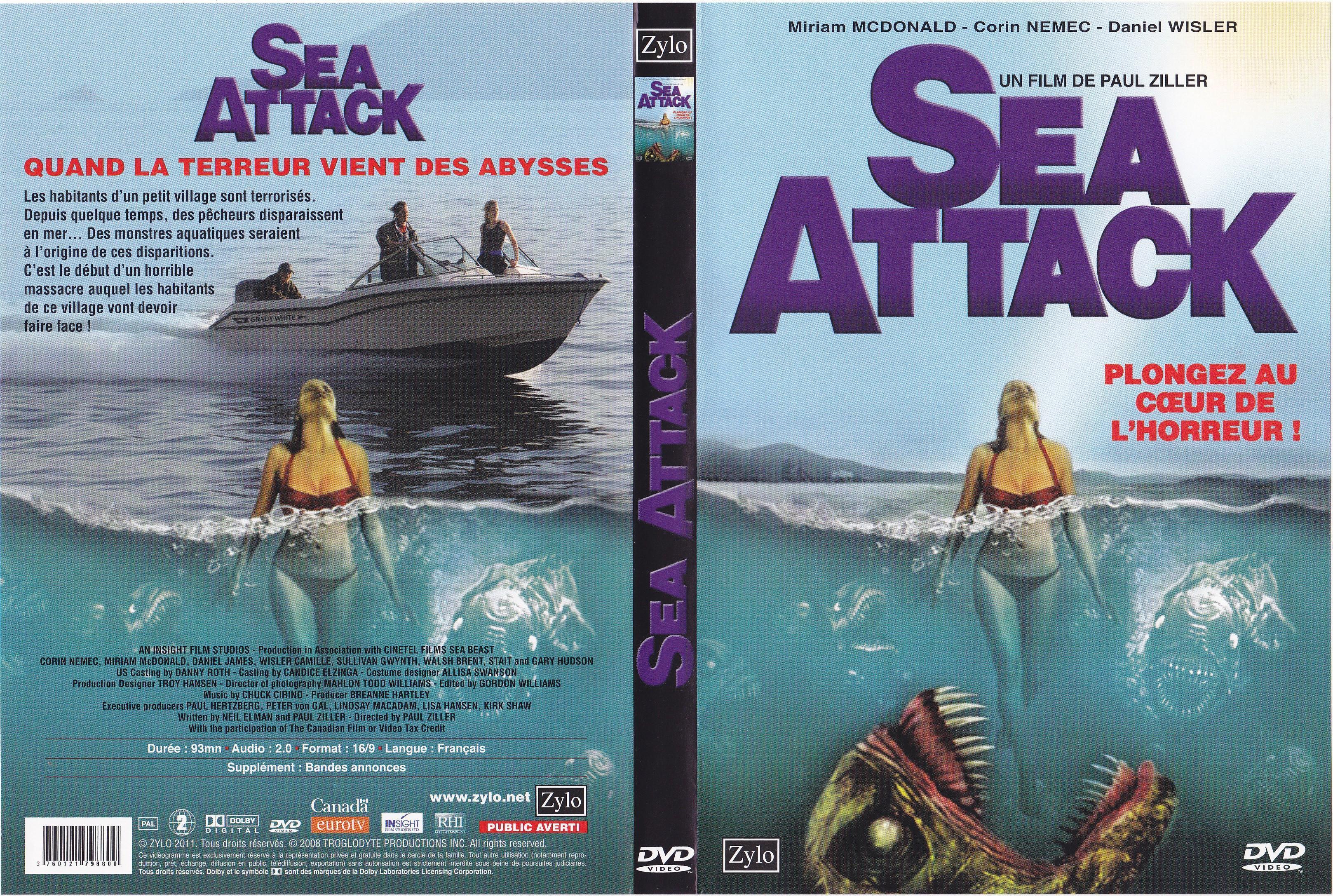 Jaquette DVD Sea Attack