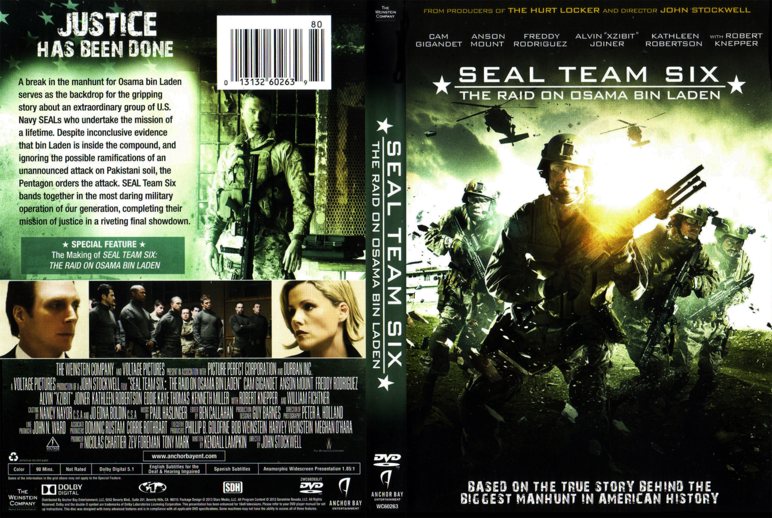Jaquette DVD Seal Team Six Zone 1