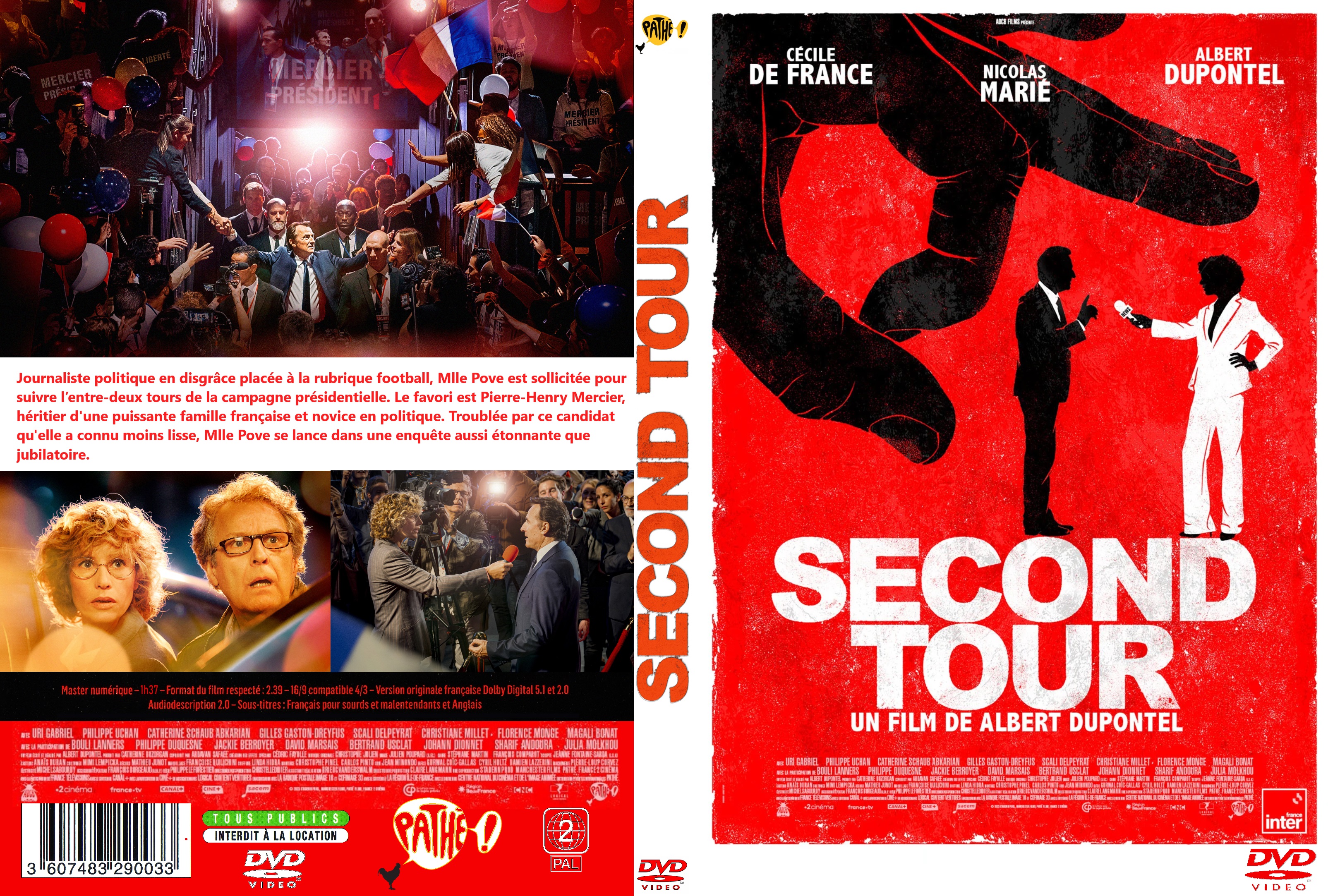 Jaquette DVD Second Tour custom