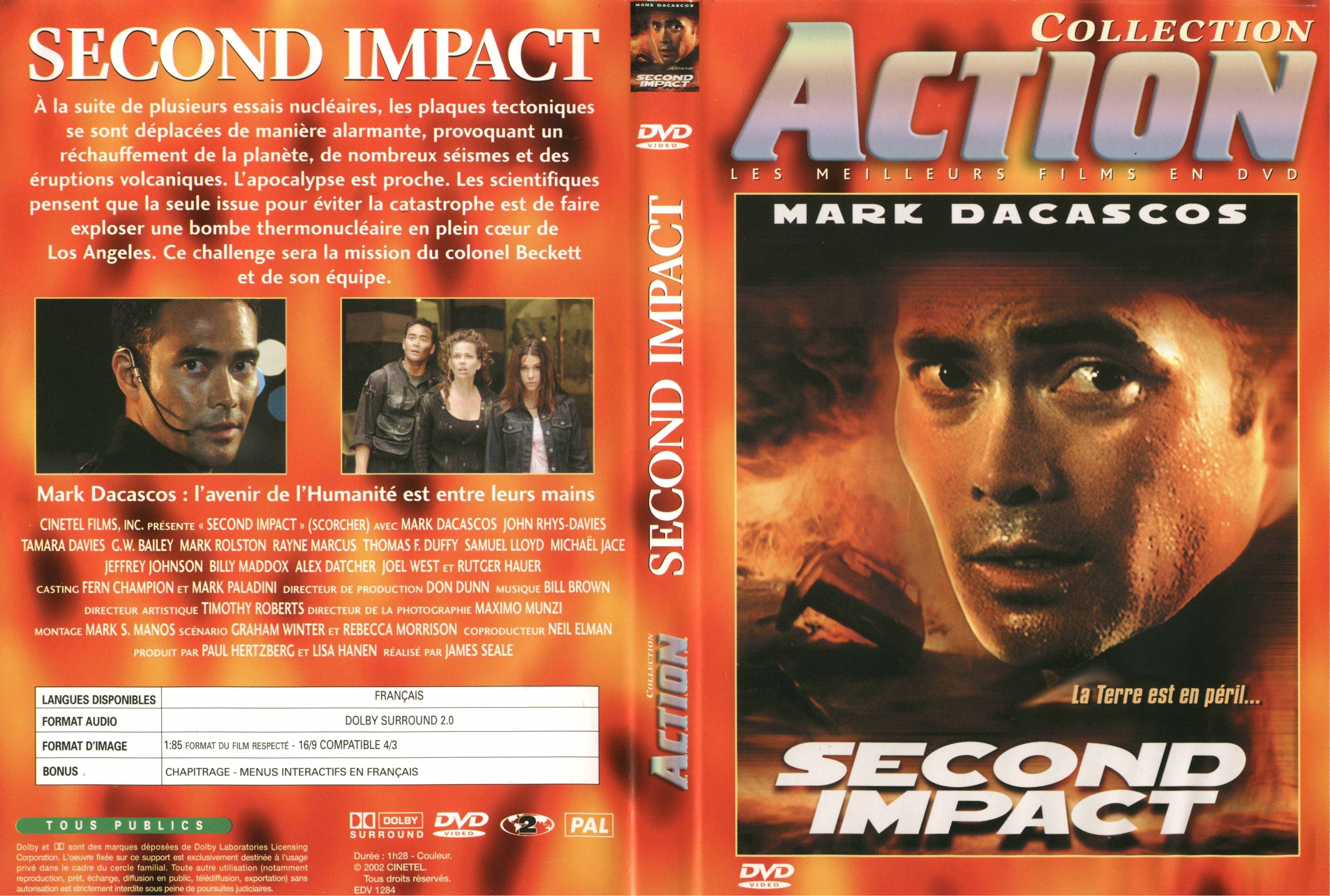 Jaquette DVD Second impact