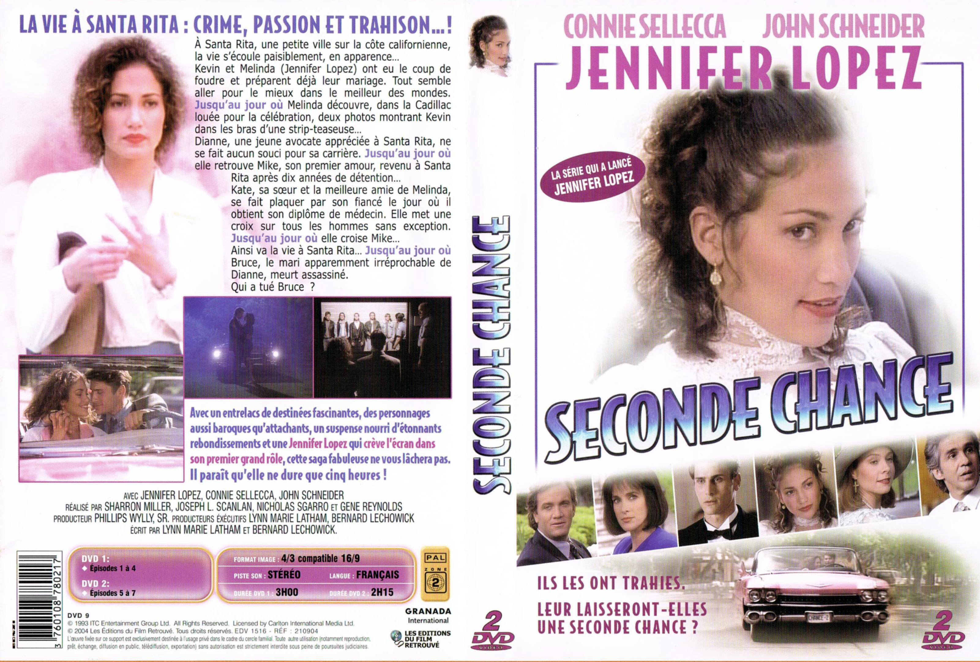 Jaquette DVD Seconde chance (Jennifer Lopez)