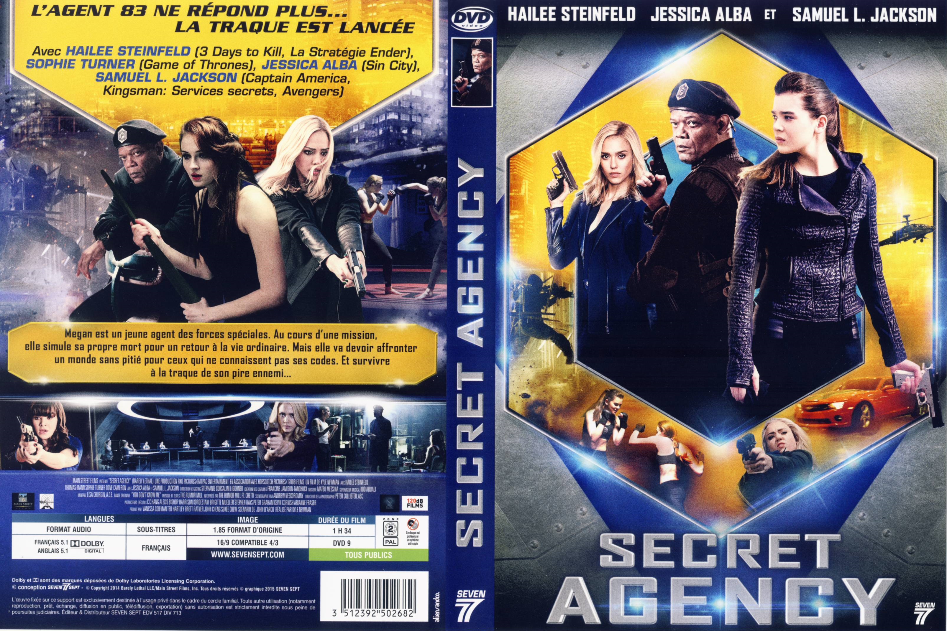 Jaquette DVD Secret Agency