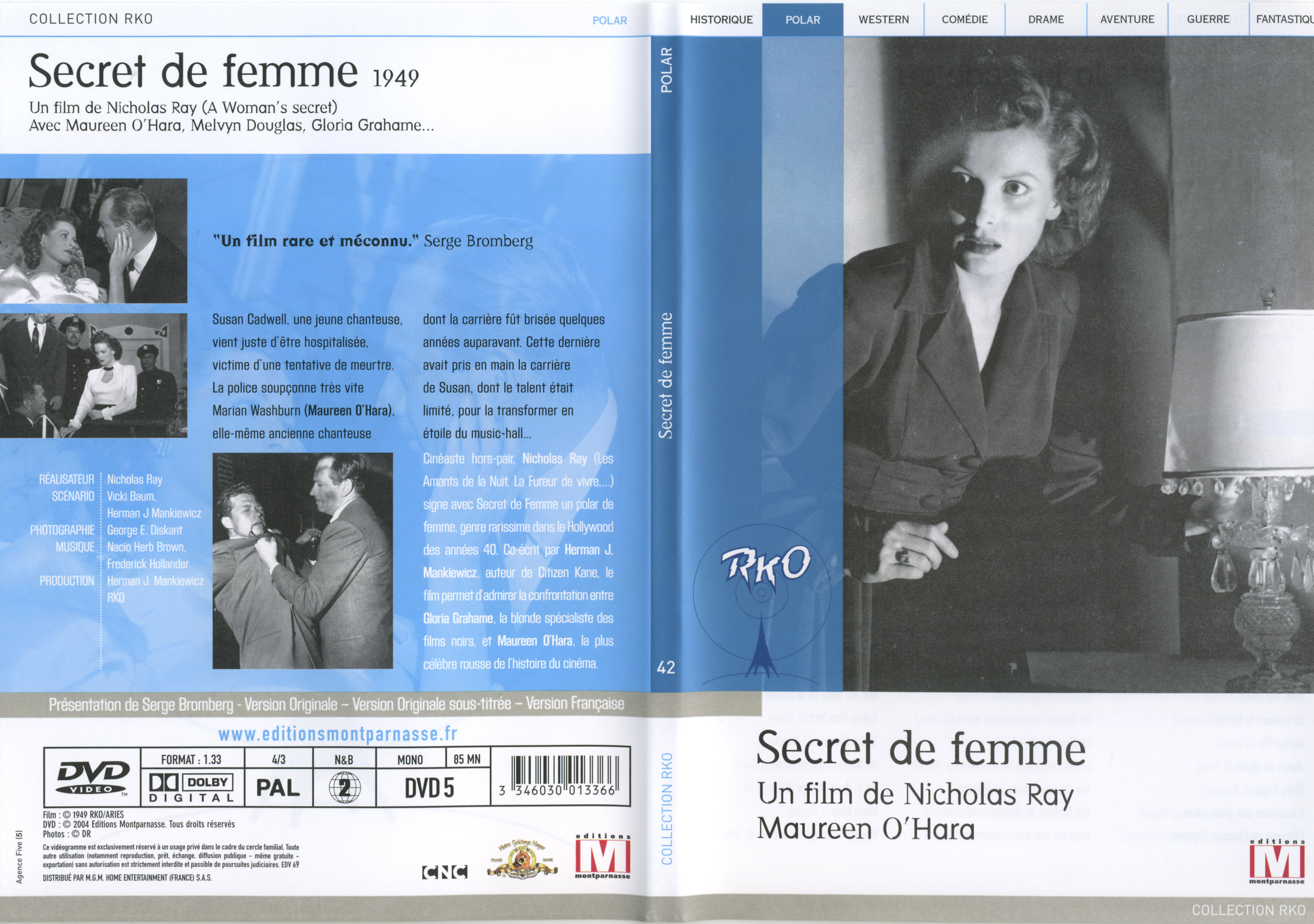 Jaquette DVD Secret de femme